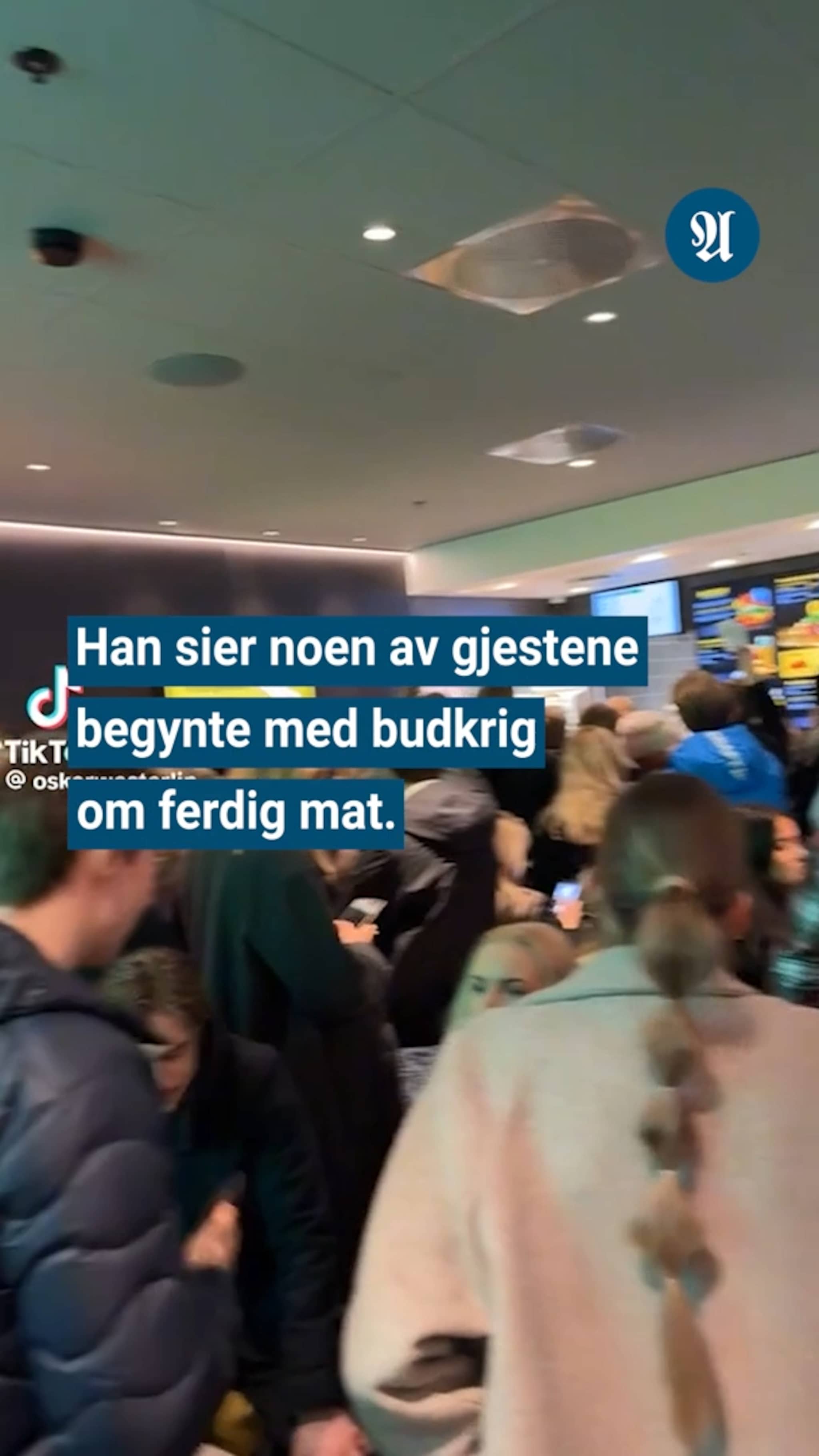 Skjelte ut restaurant i Trondheim
