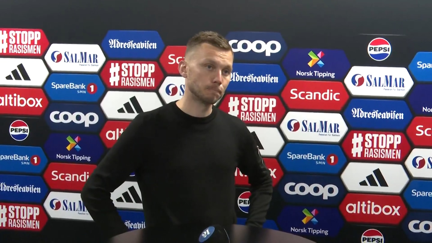 Ivers etter kampen RBK-KFUM