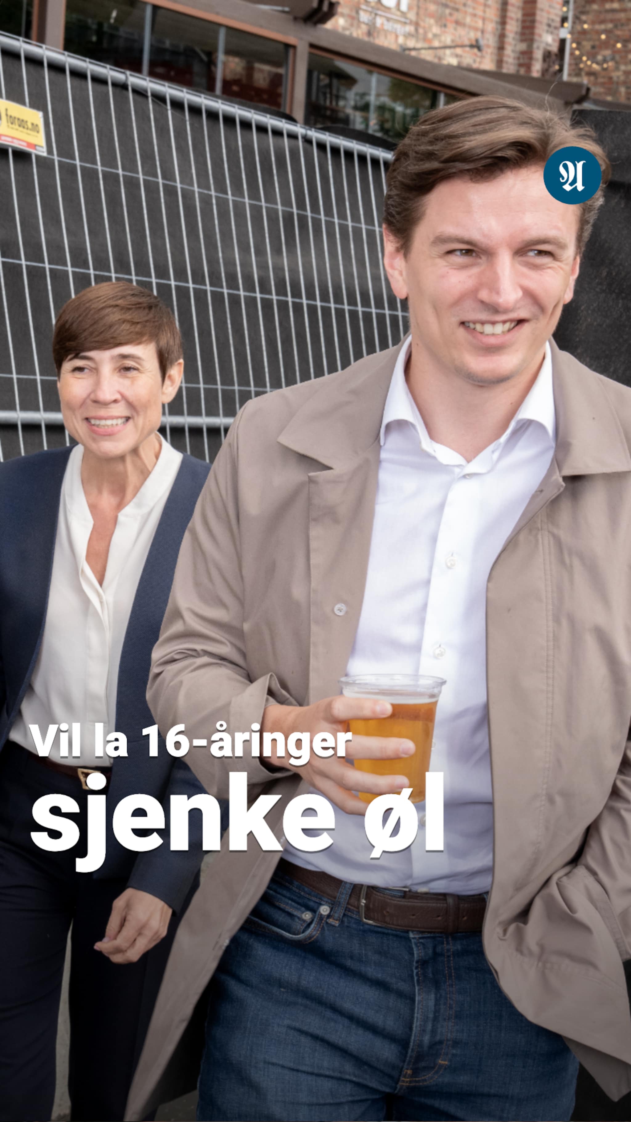 Høyre ønsker å la 16-åringer sjenke øl