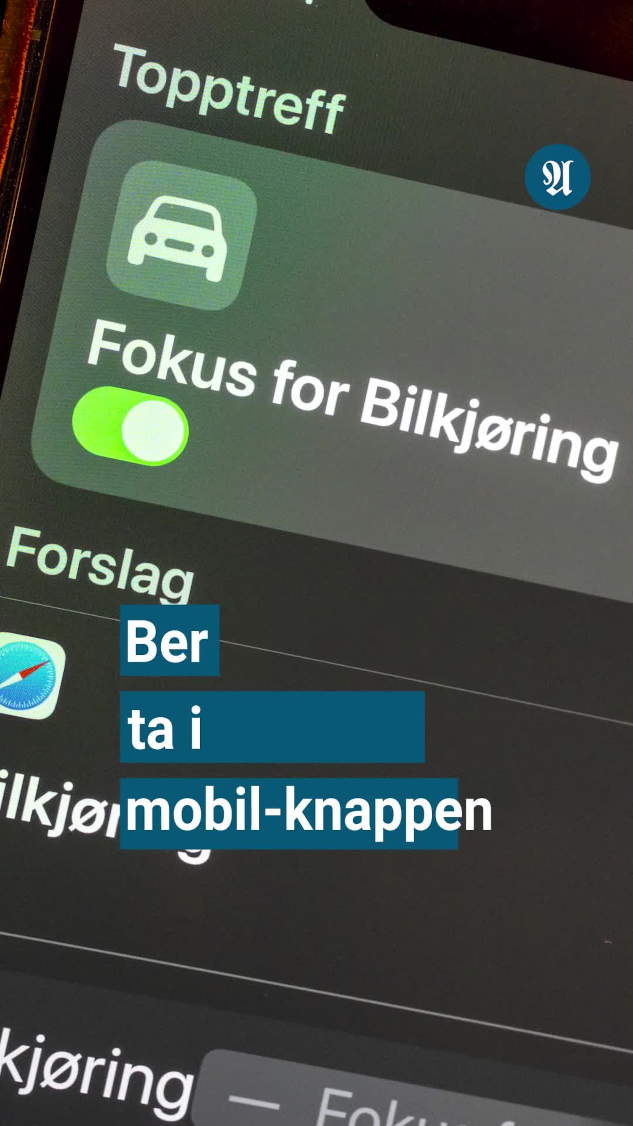 Lite kjent knapp på mobilen kan redde liv