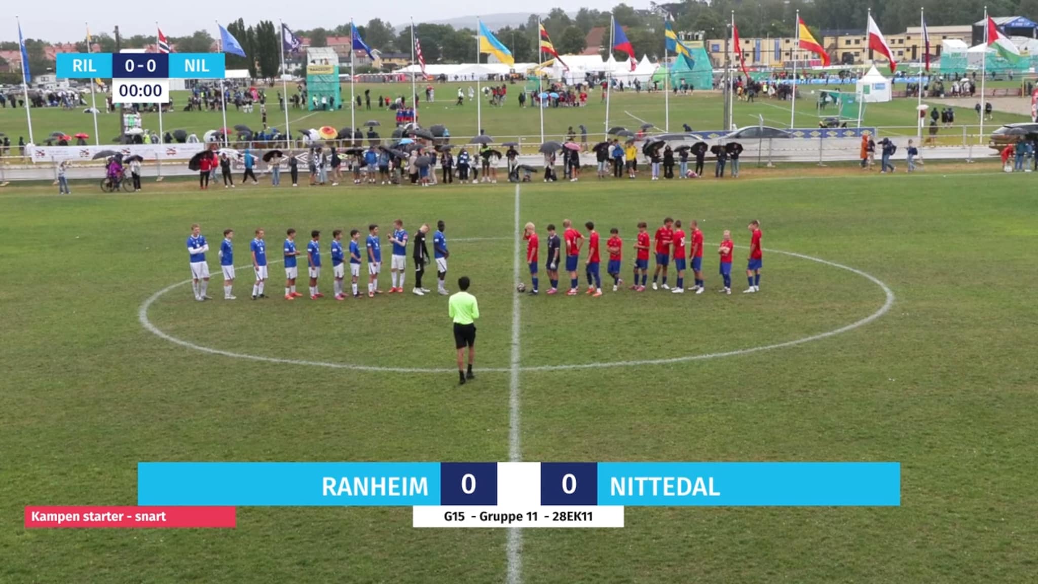 Norway Cup 29.07.2025: Ranheim IL - Nittedal (1-2)