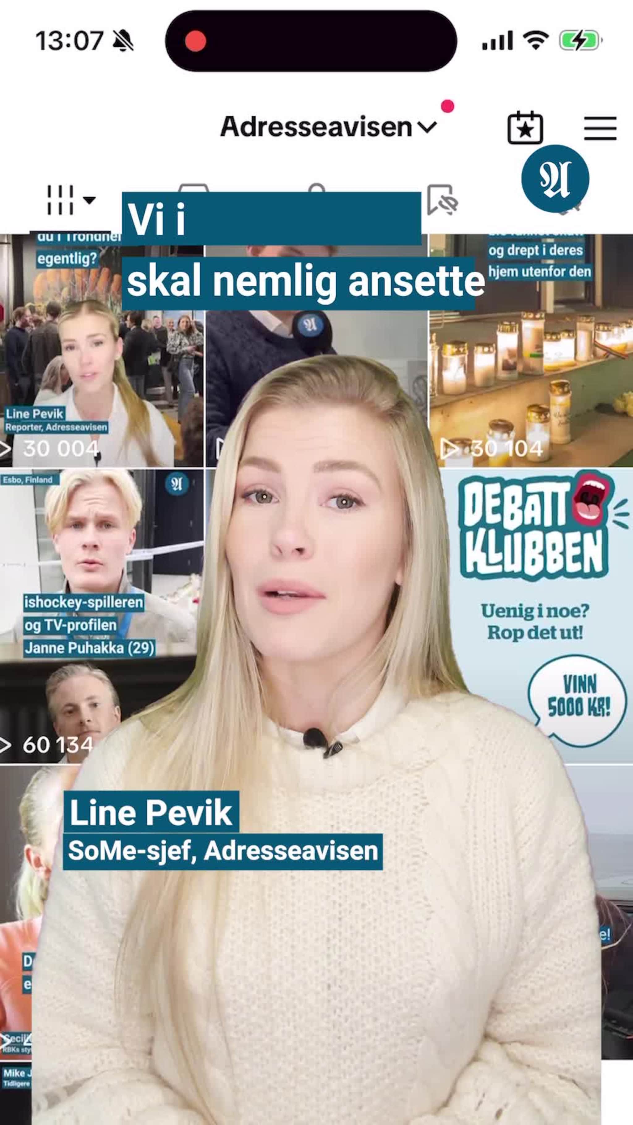 Vi søker sosiale medier-journalist!