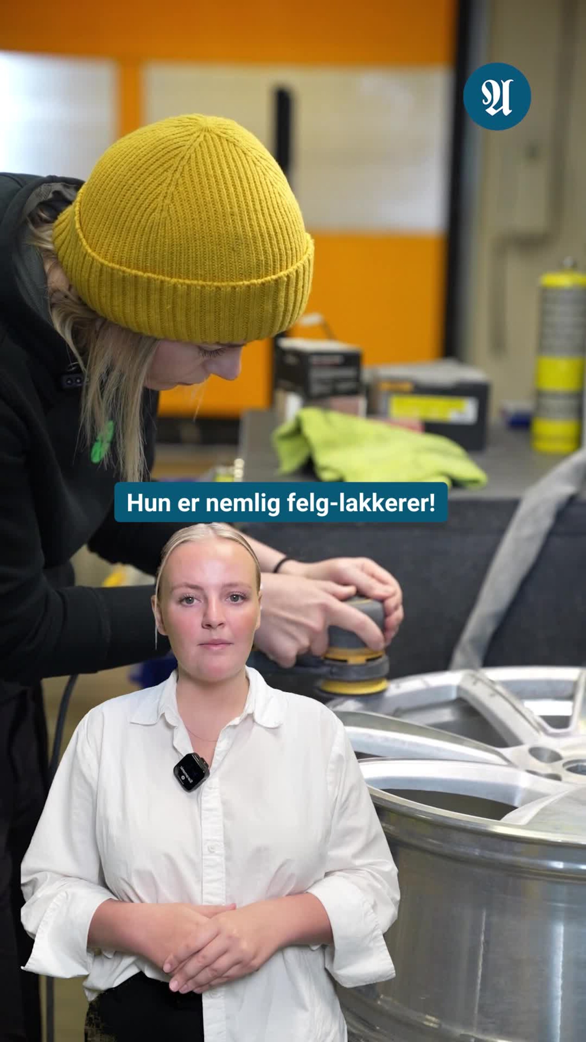 Camilla er landets eneste kvinnelige felglakkerer
