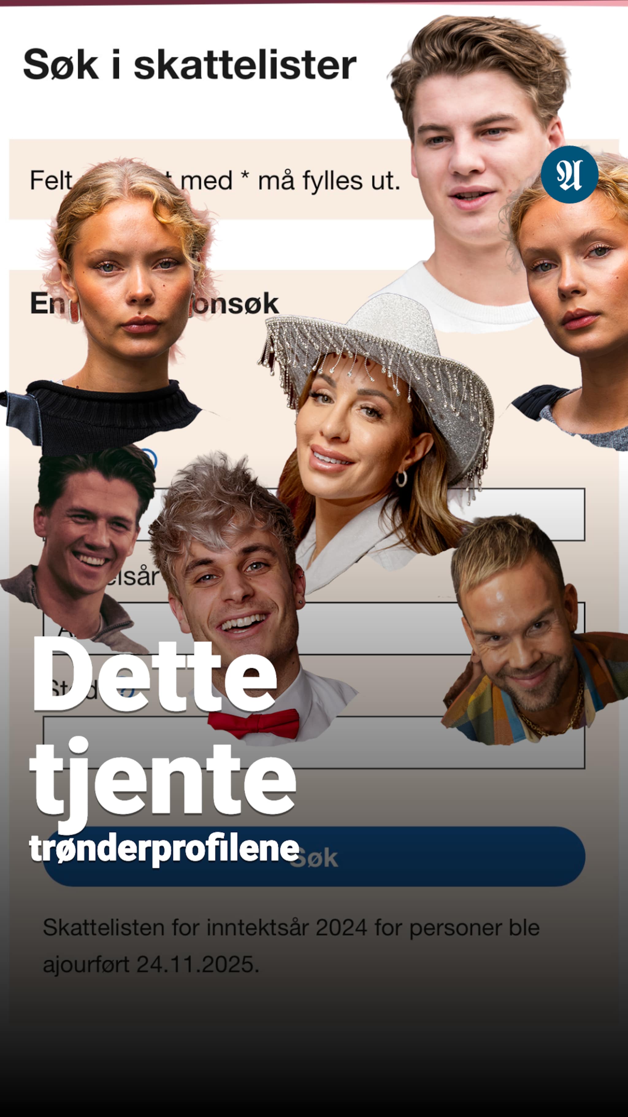 Dette tjente kjendisene i fjor