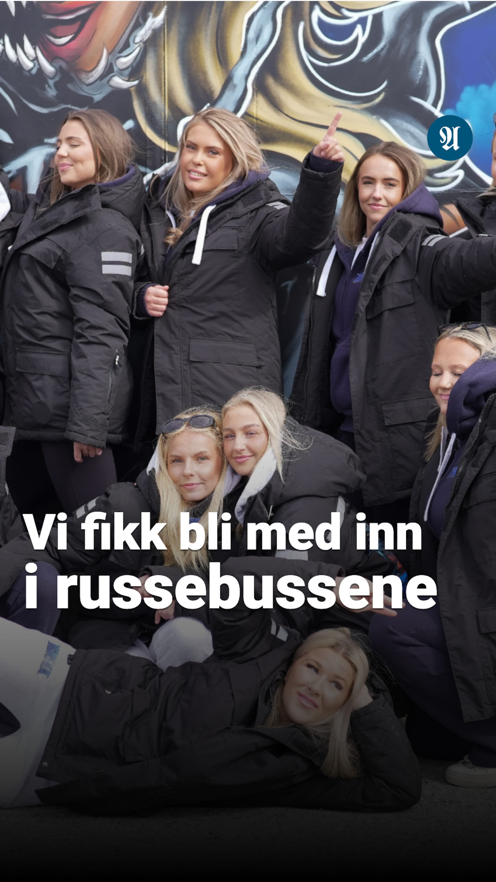 Ble med inn i russebussene