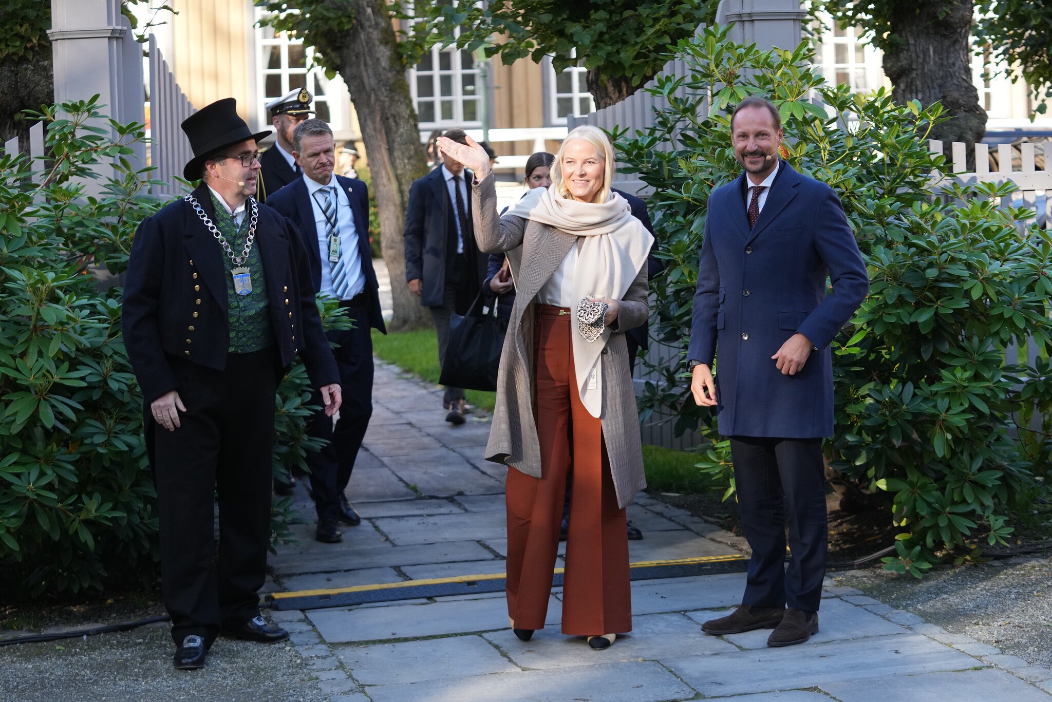 Kronprinsparet i Stiftsgården