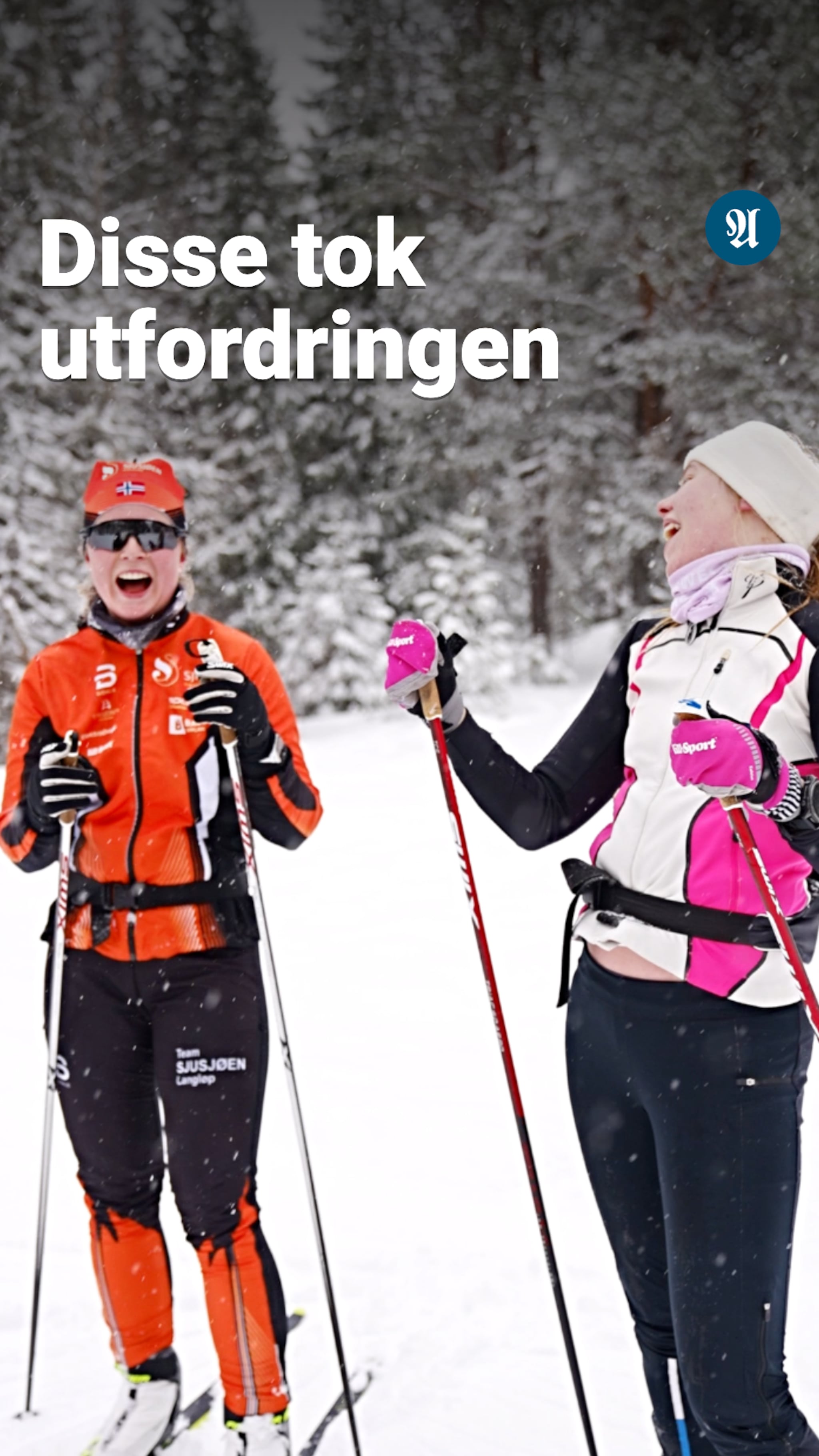 Vi utfordret folk i Bymarka til å prøve seg på Klæbo-klyvet.