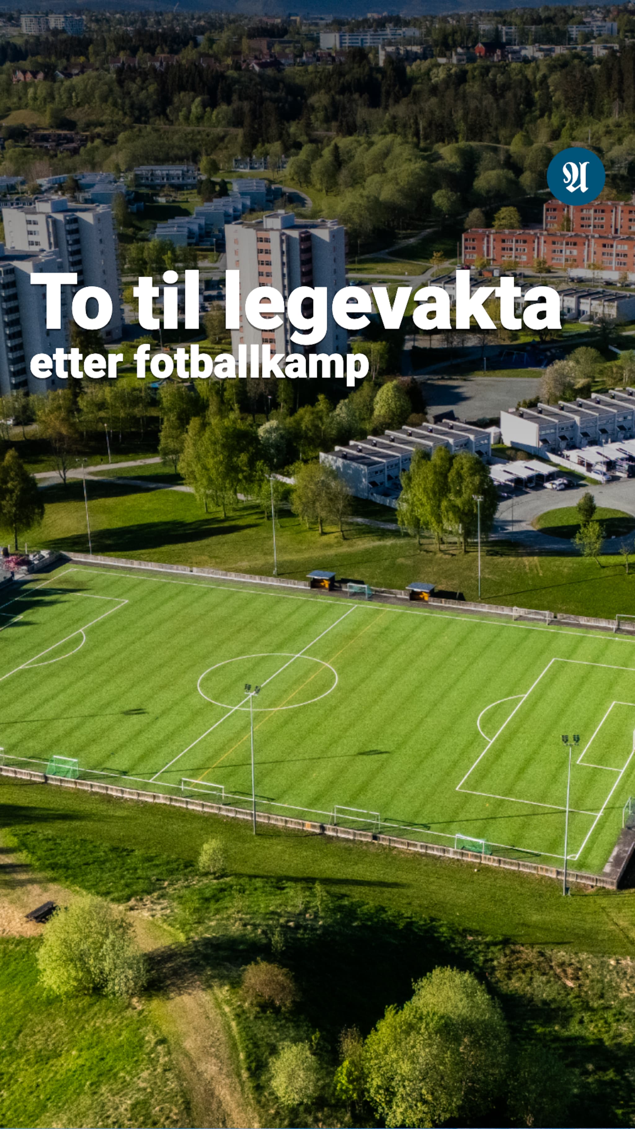Voldshendelse under fotballkamp