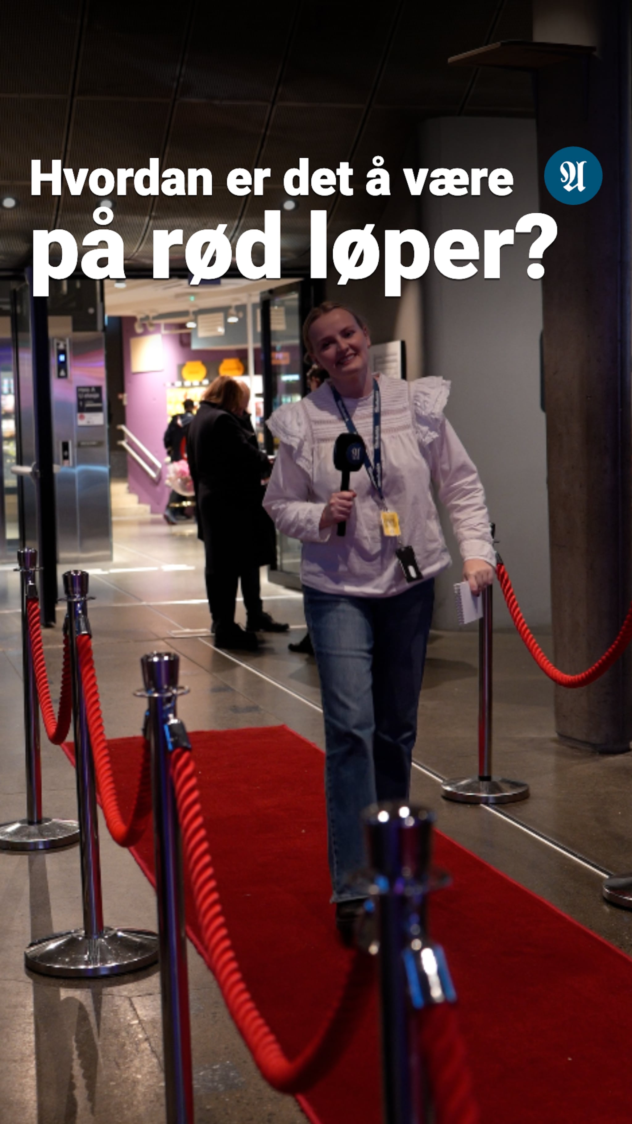 Hvordan er det å være på rød løper?