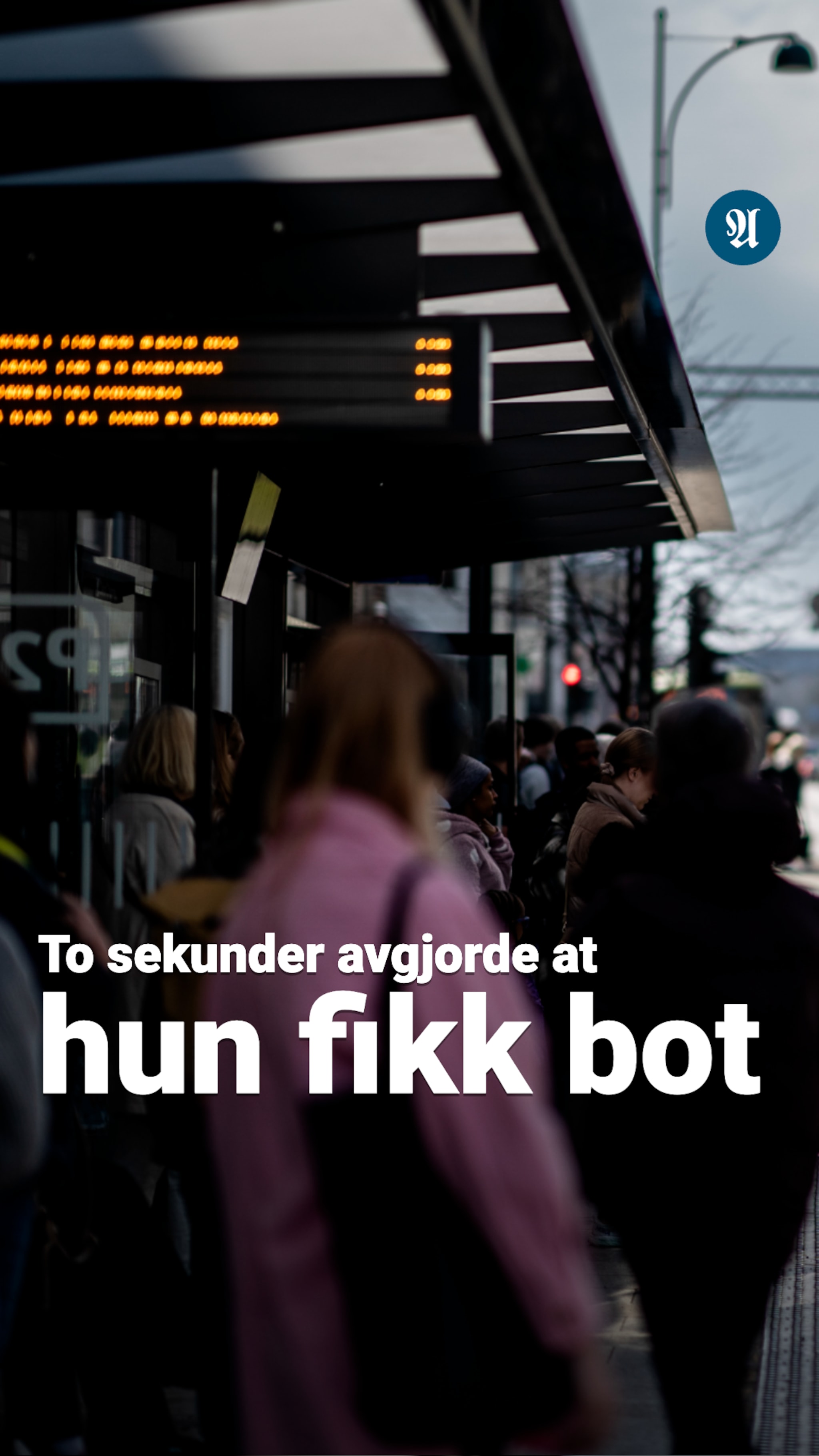 Fikk bot for manglende bussbil­lett