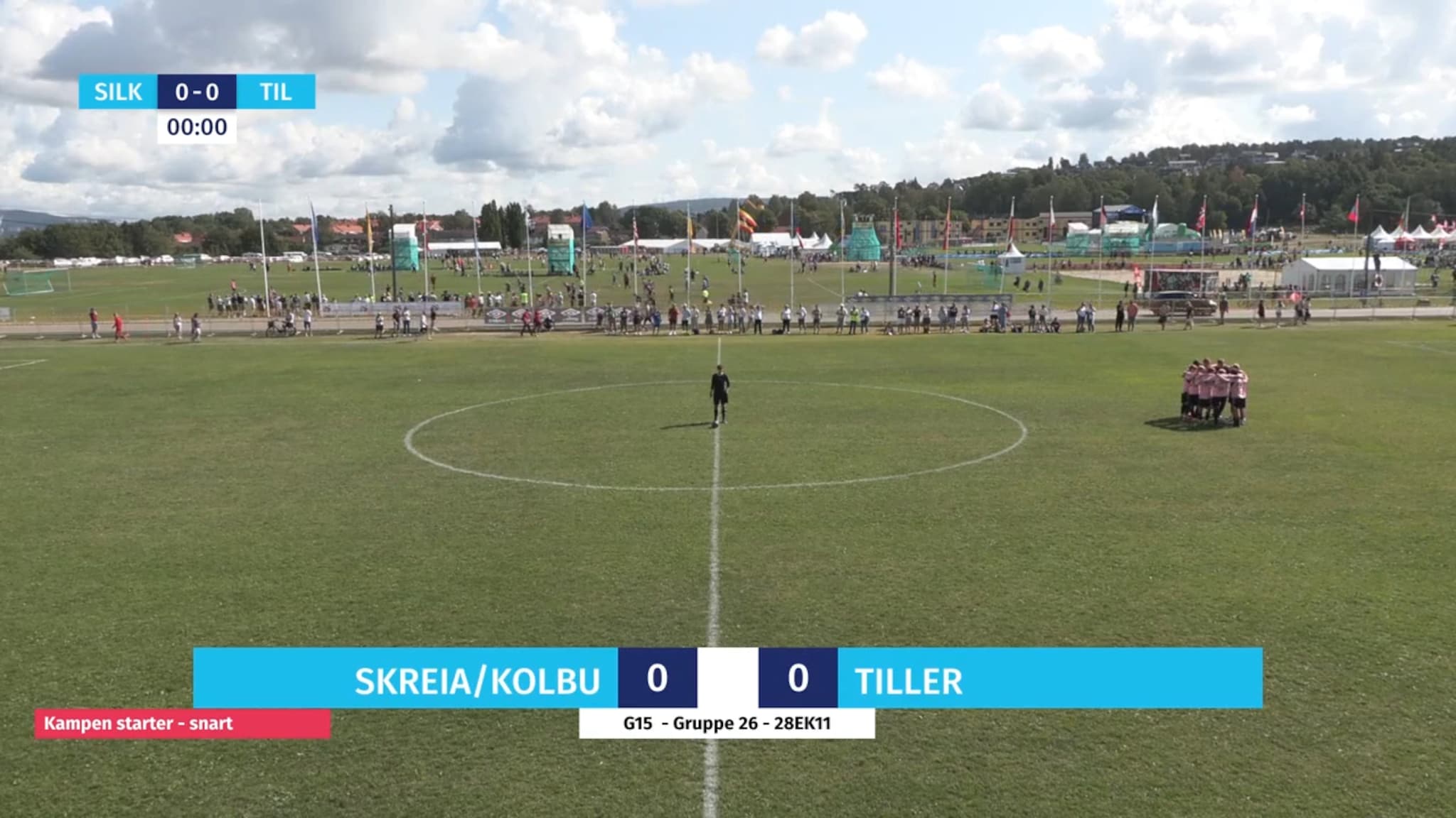 Norway Cup 28.07.2025: Skreia IL /Kolbu KK - Tiller IL (0-0)