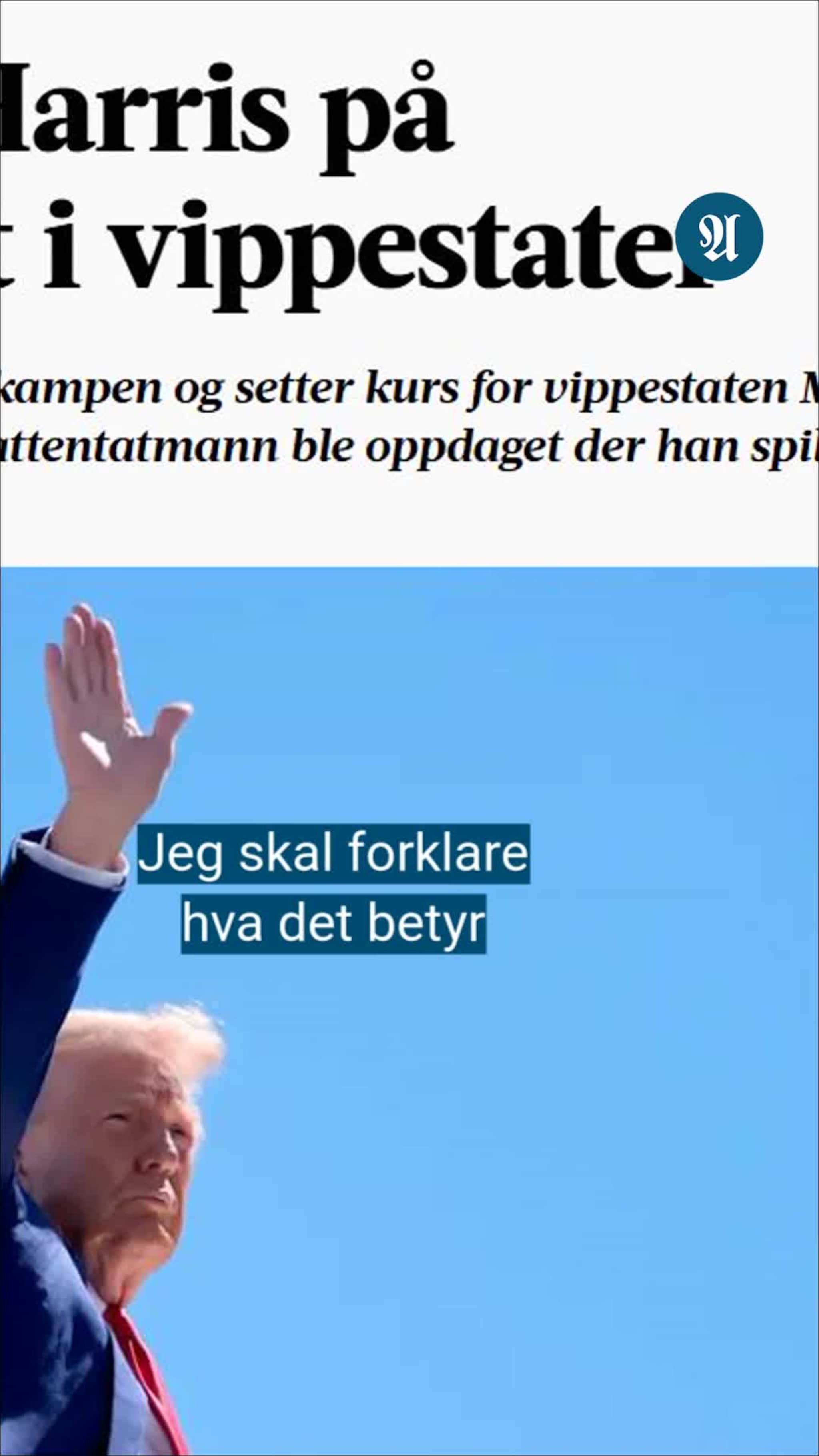 Siv Sandvik forklarer: Hva er «vippestater» i USA-valget?