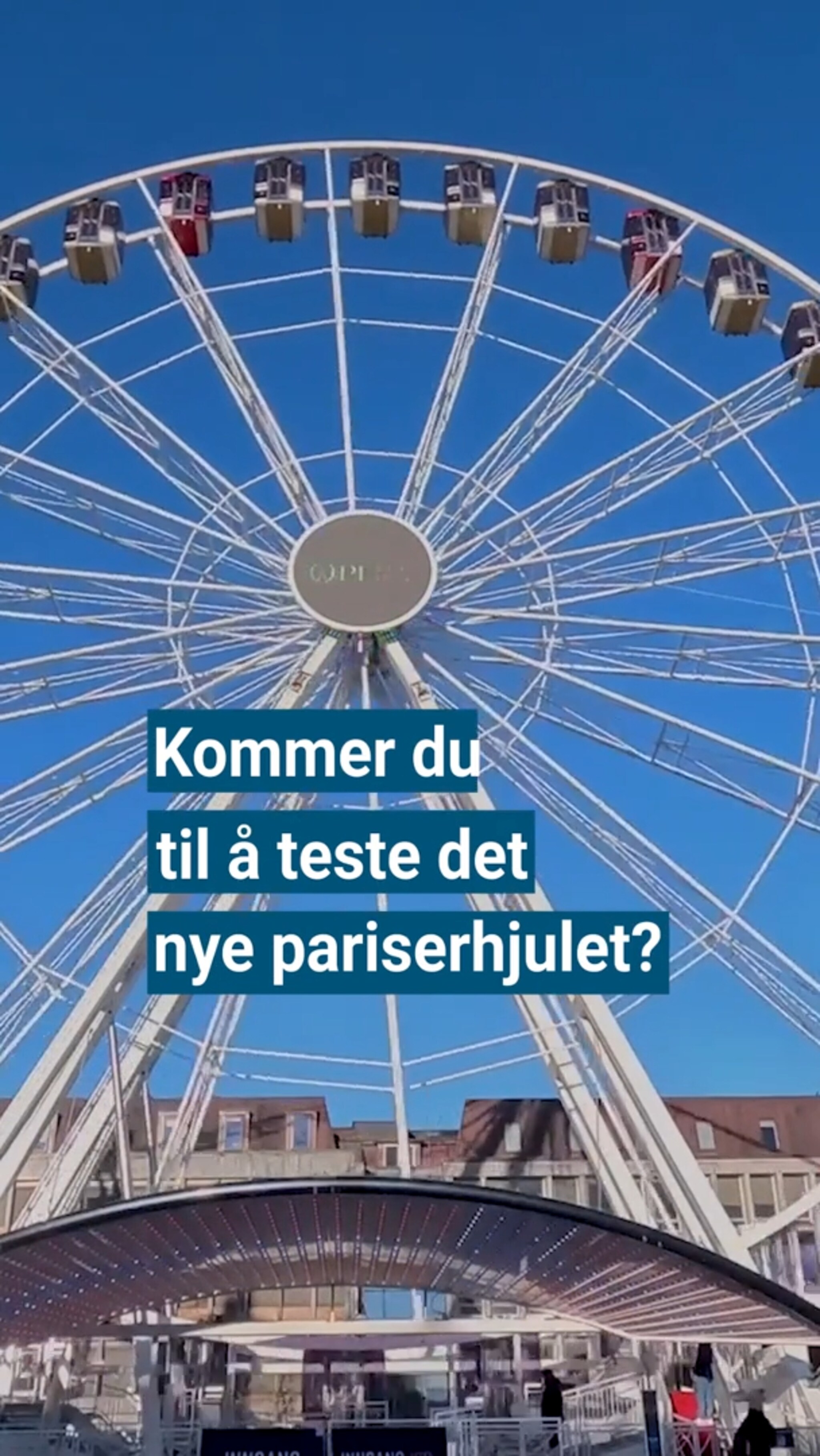 Slik er det nye pariserhjulet i Trondheim