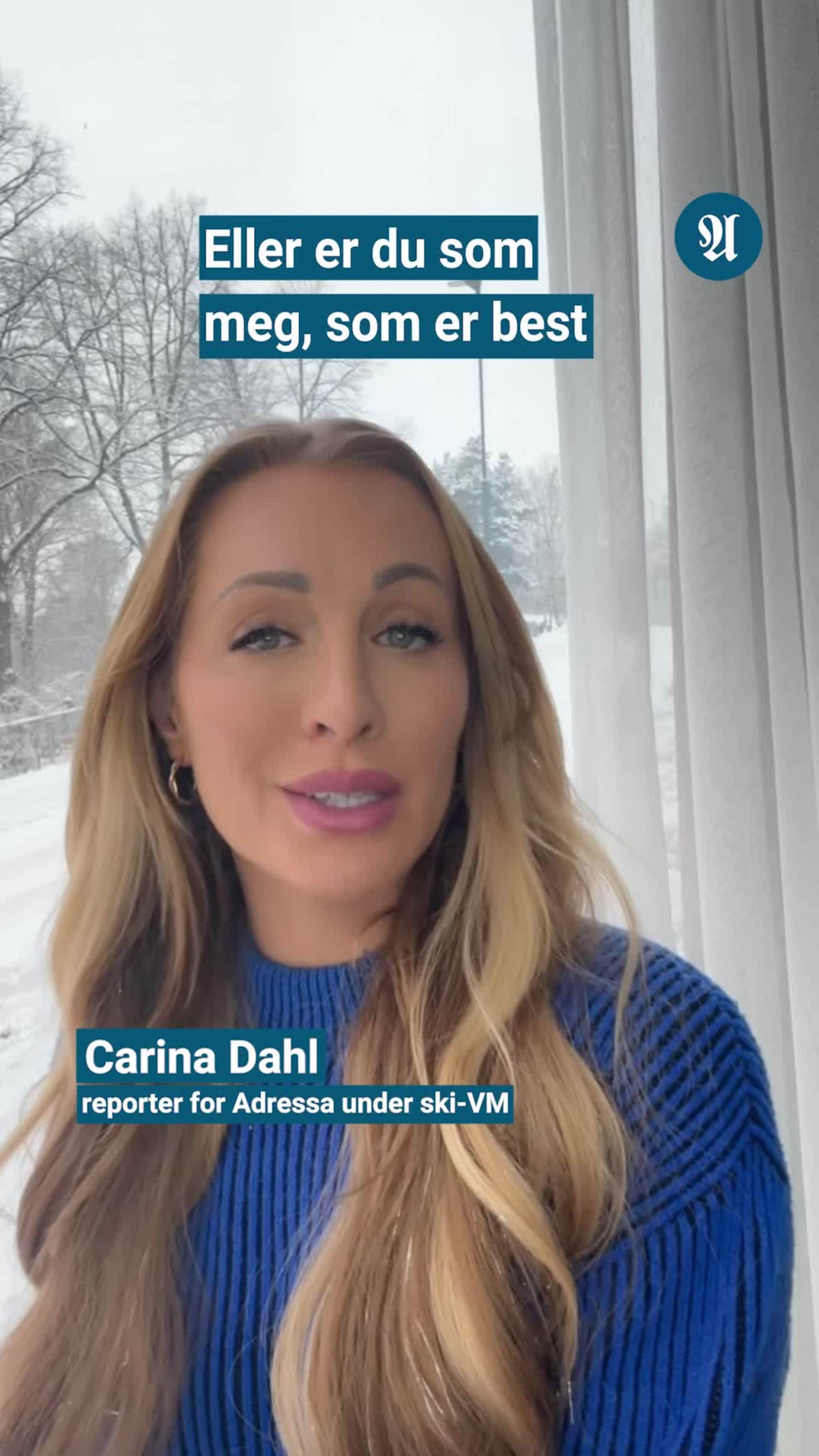 Carina Dahl vil møte deg under VM!