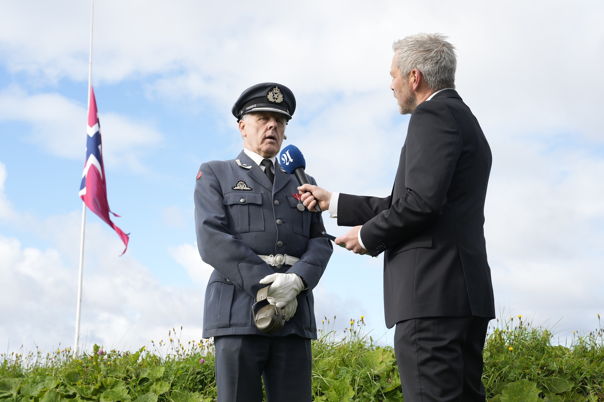 Sørgesalutt fra Kristiansten festning