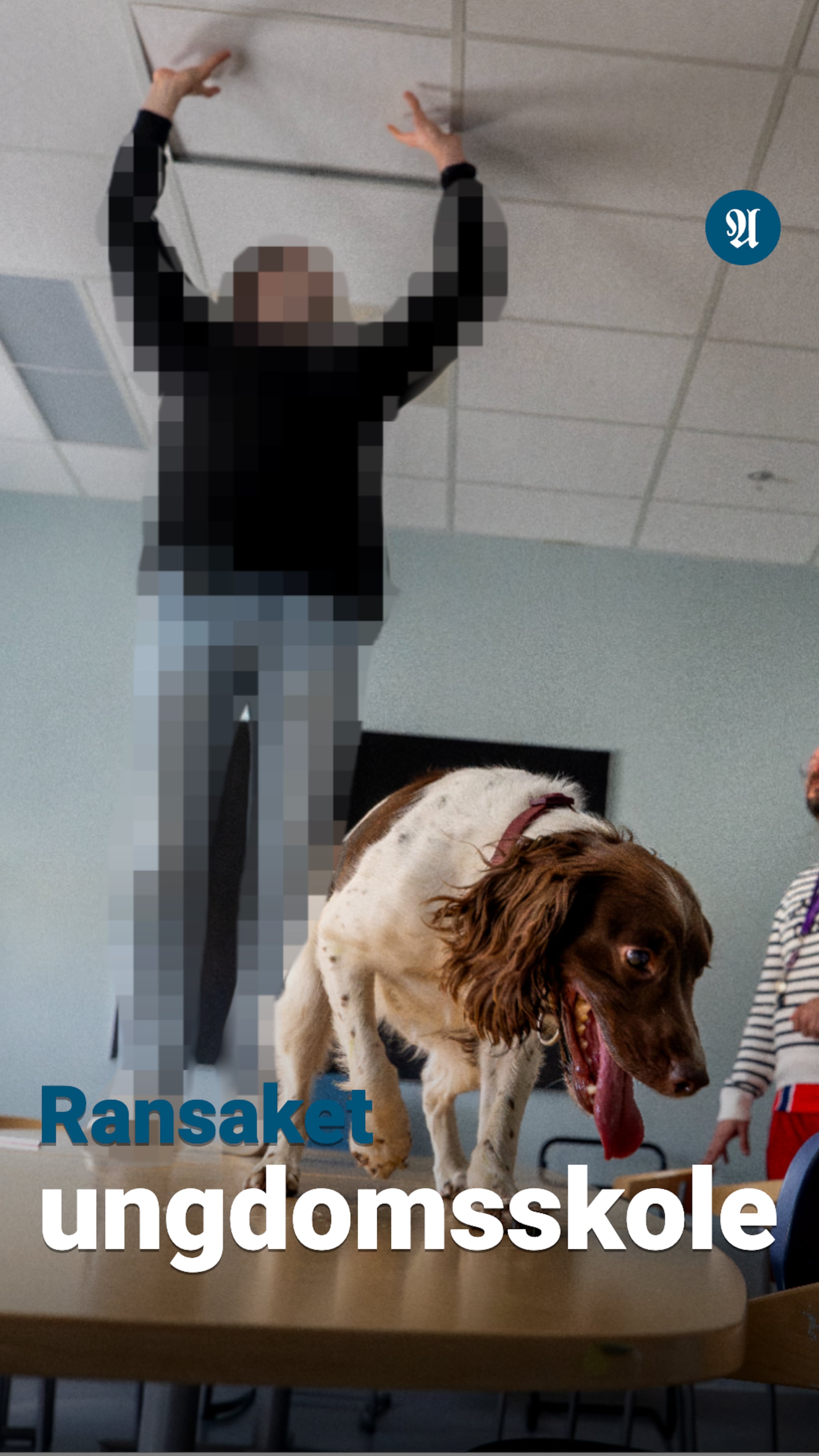 Politiet ransaket ungdomsskole