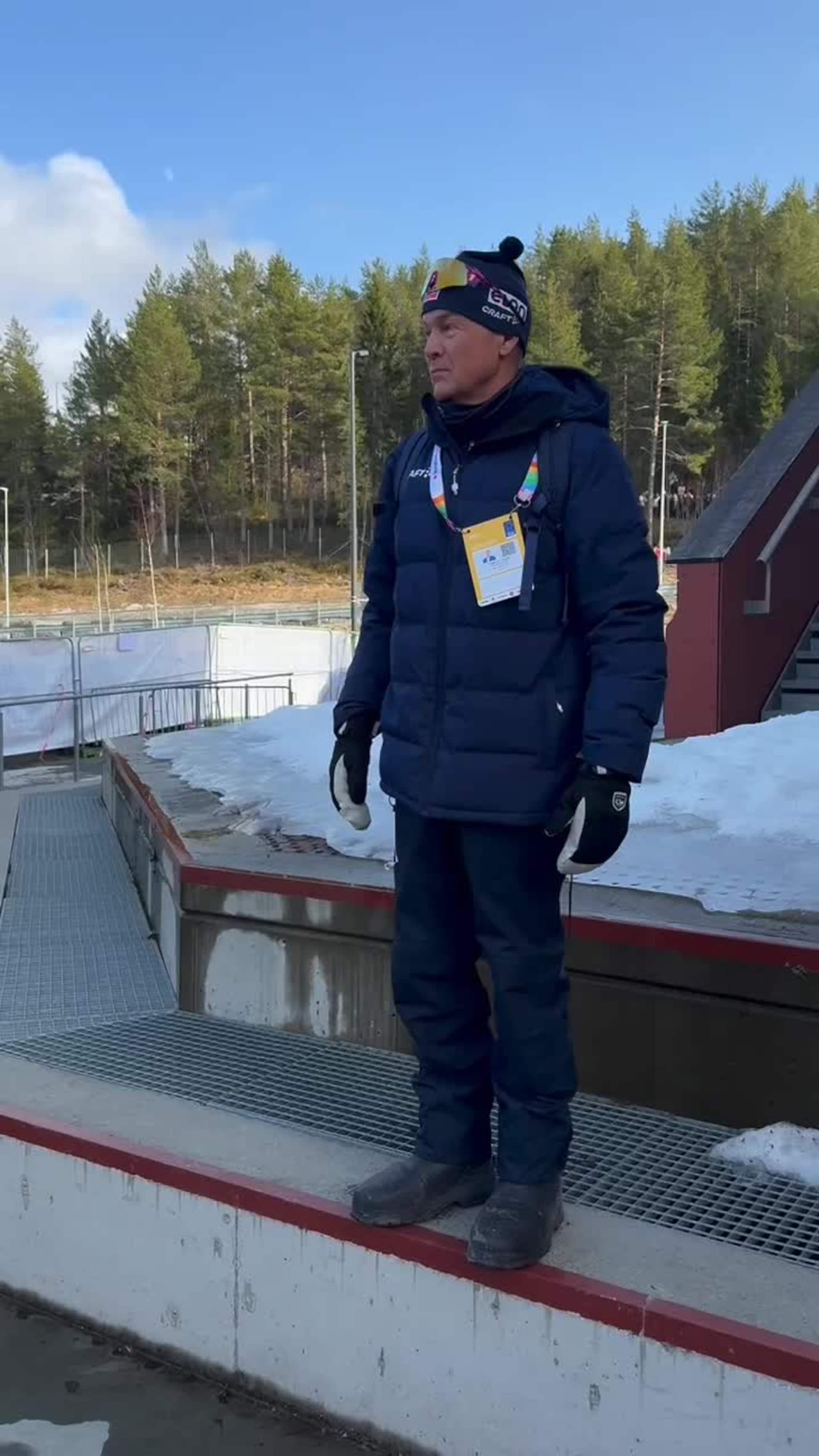 Se pappa Klæbo følge sønnens innspurt
