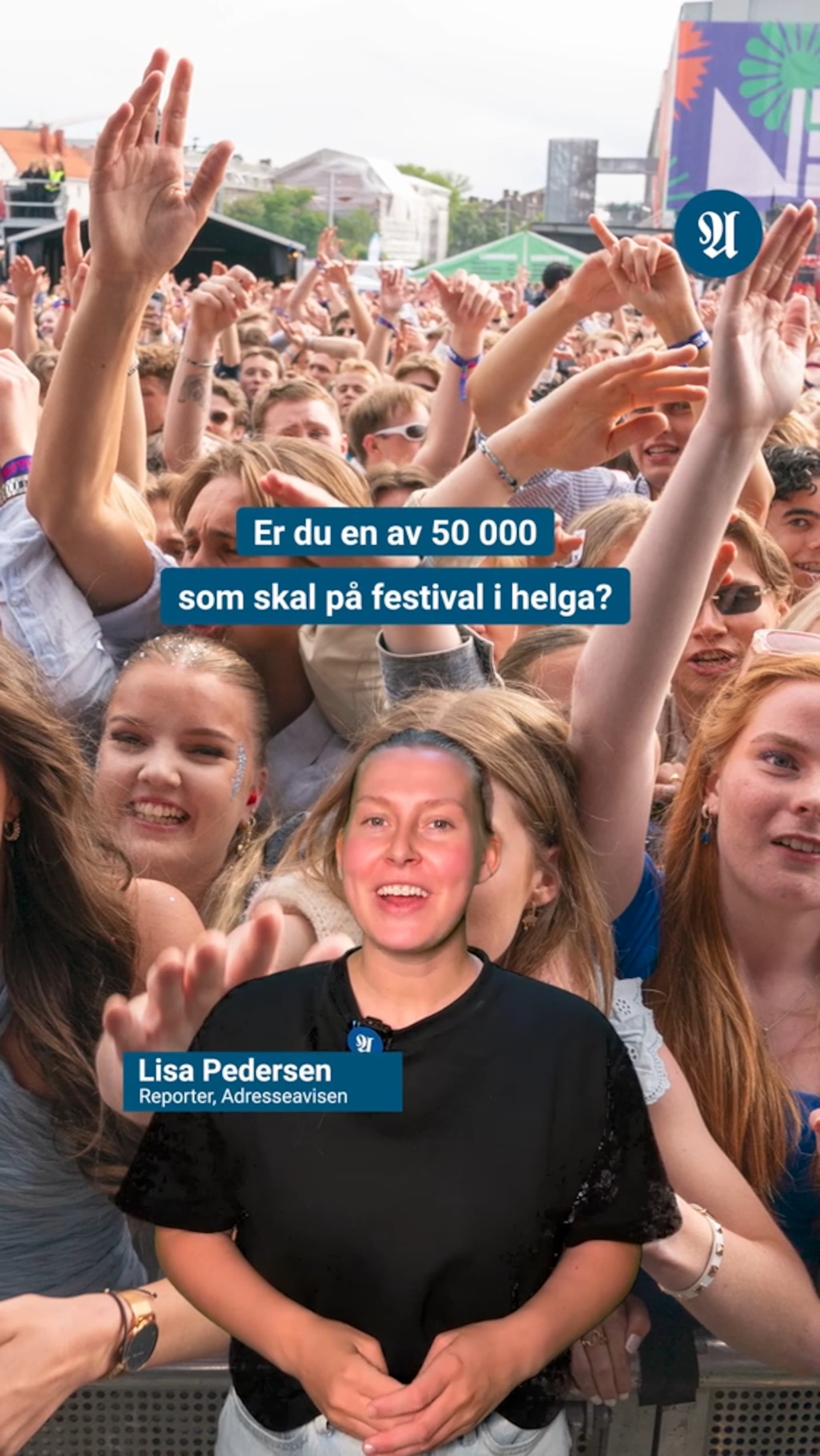 Over 50 000 skal på festival i helga
