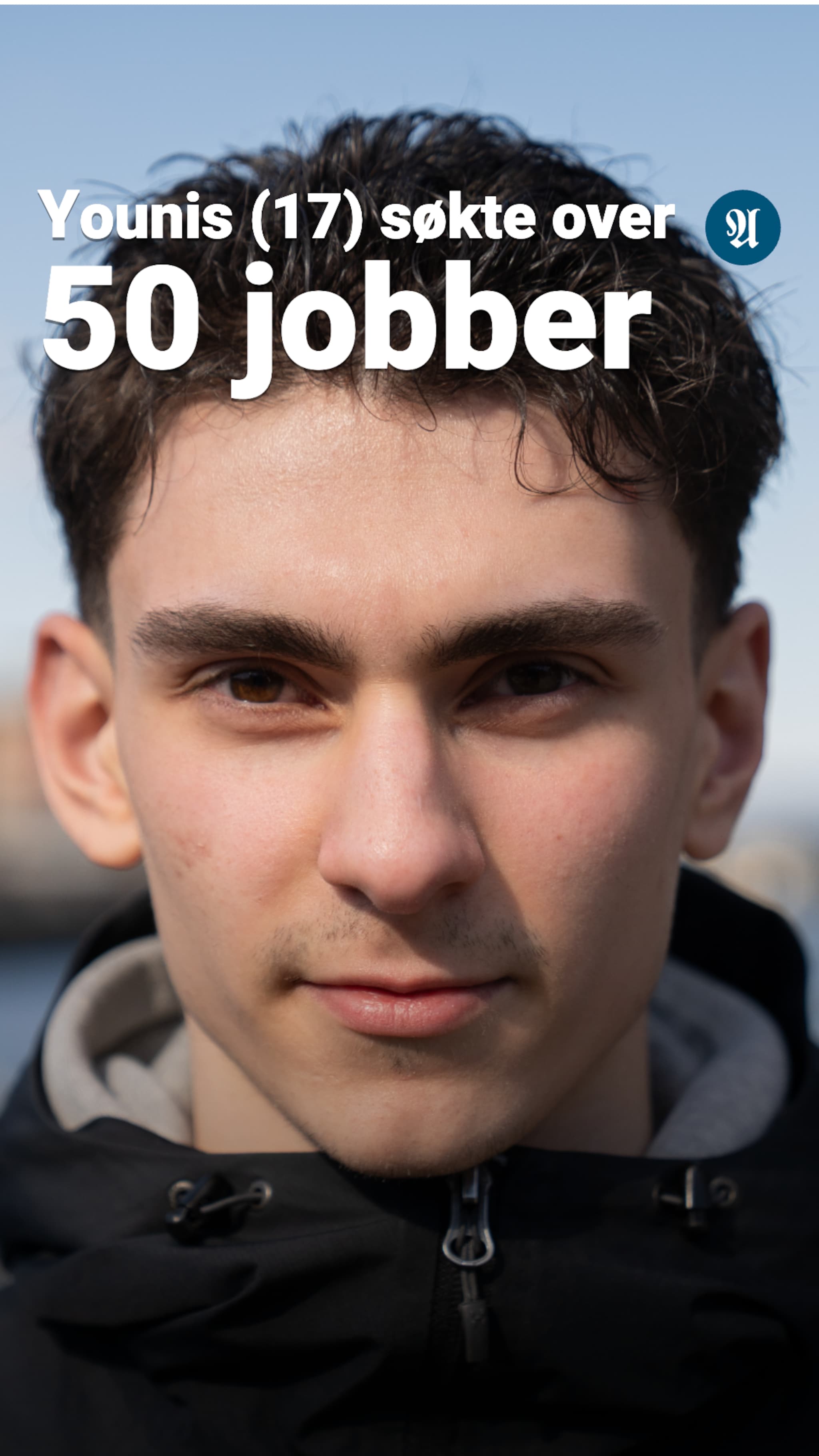 Younis (17) søkte over 50 jobber!