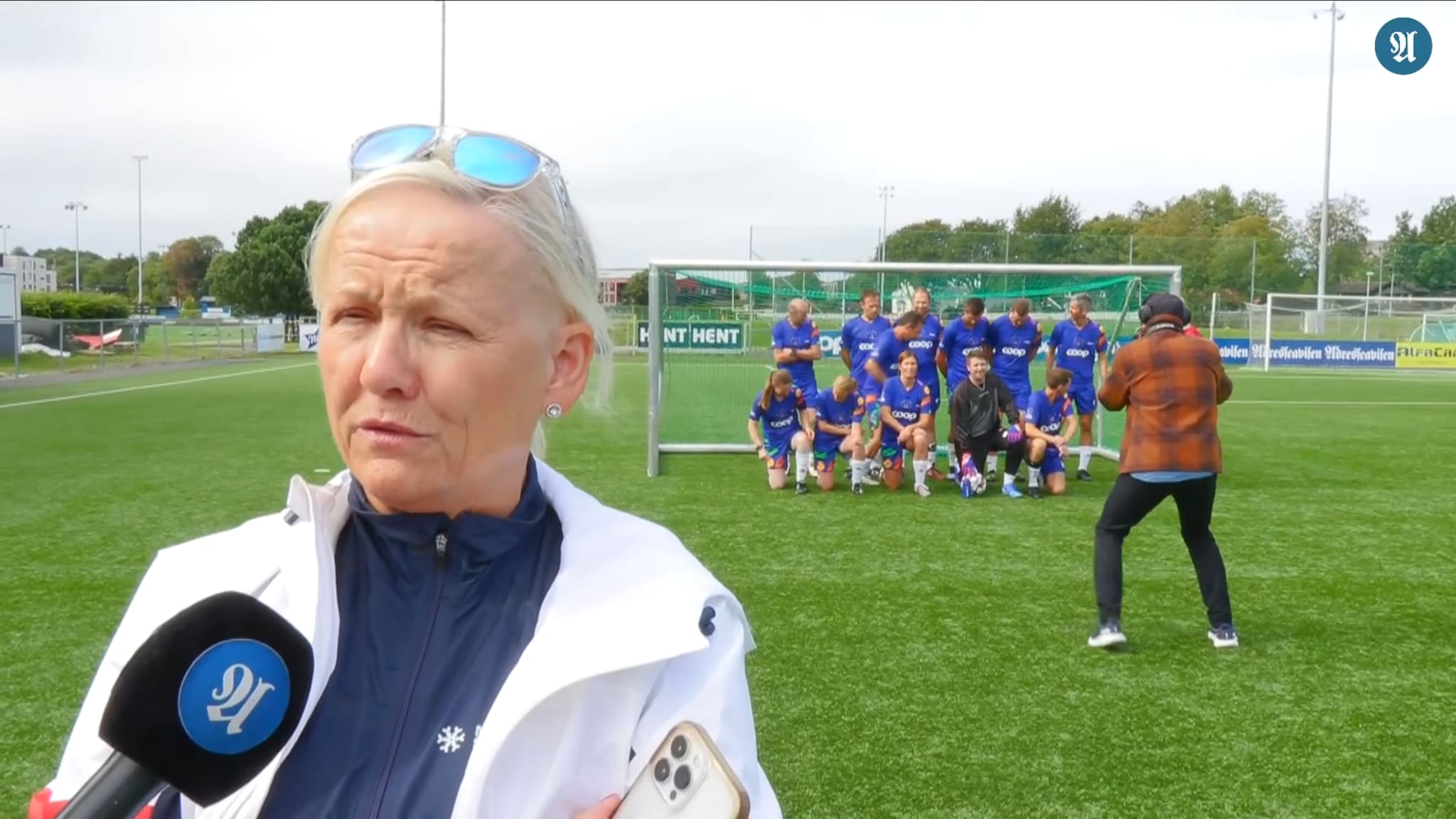 Showkampen mellom RBK-legendene og skiheltene