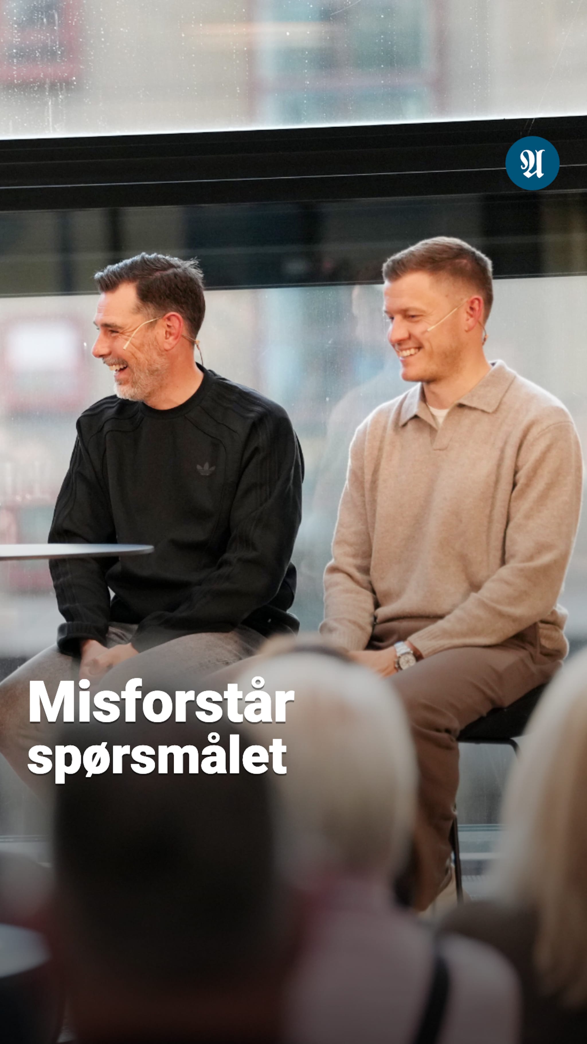 Her misforstår han spørsmålet