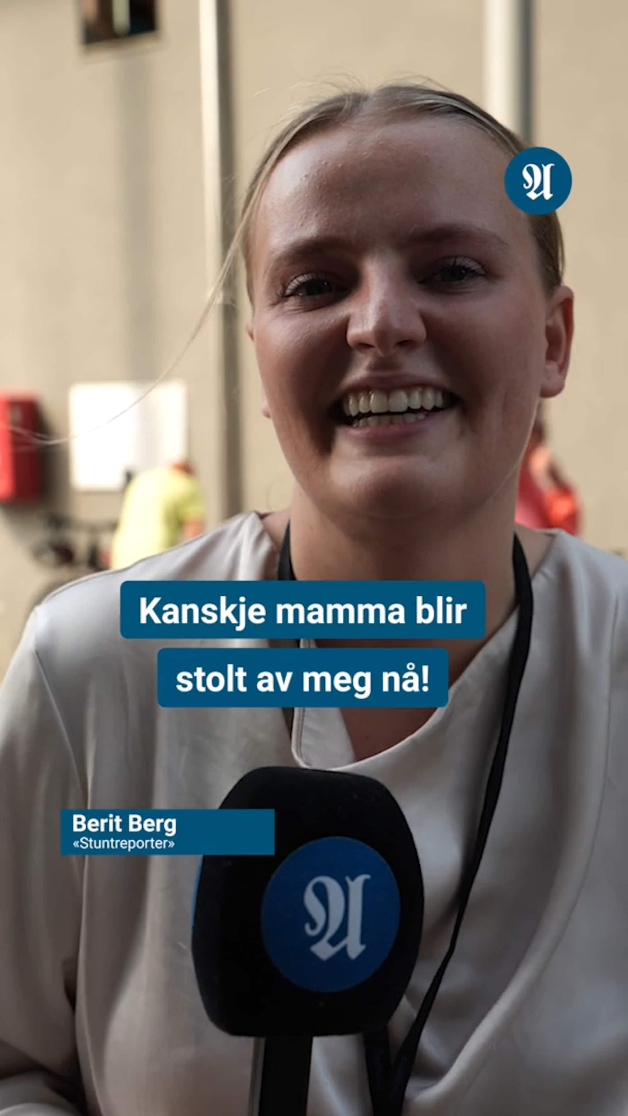 Some-Berits første møte med toppolitikerne