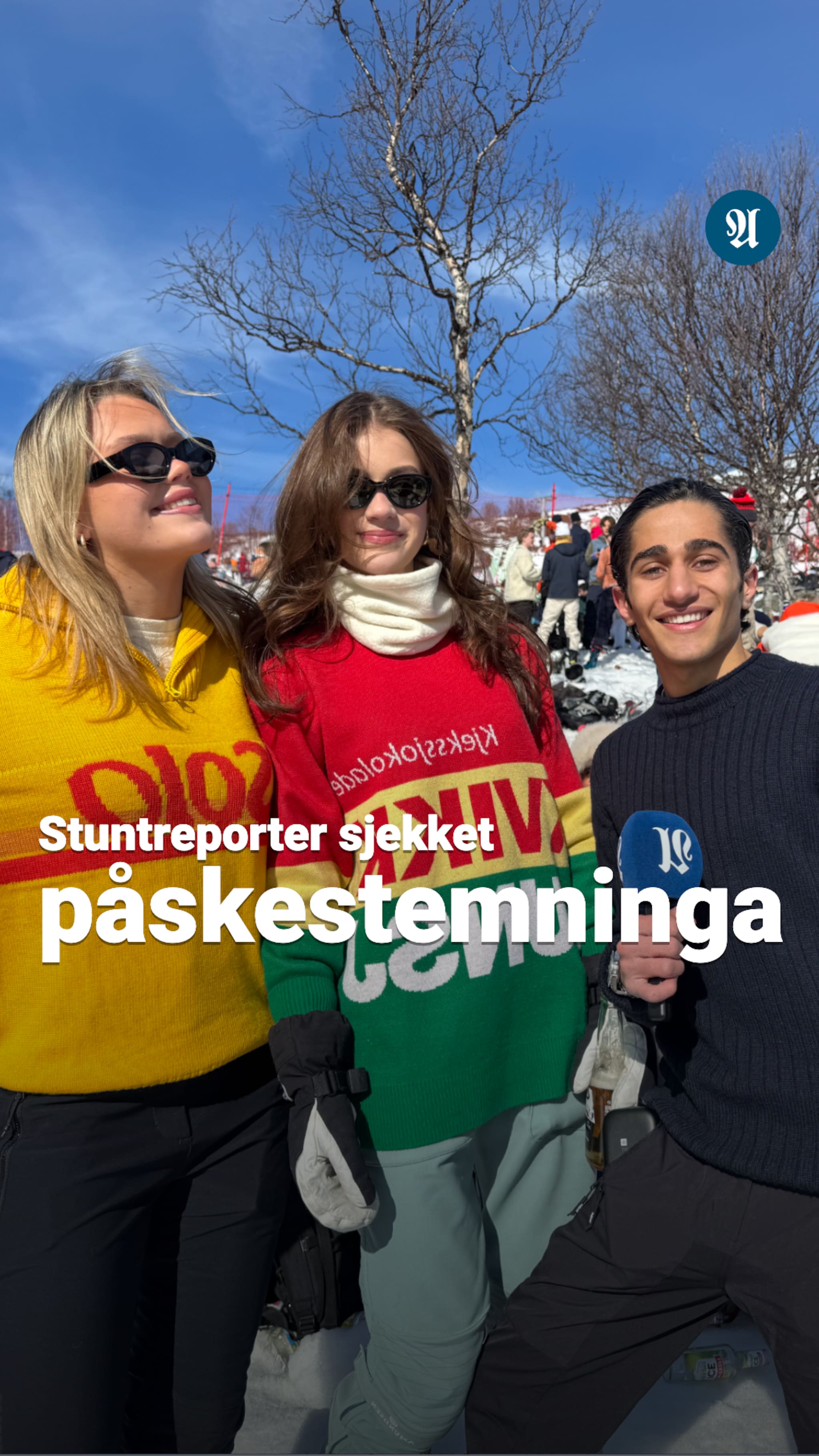 Sjekker stemningen i Oppdal