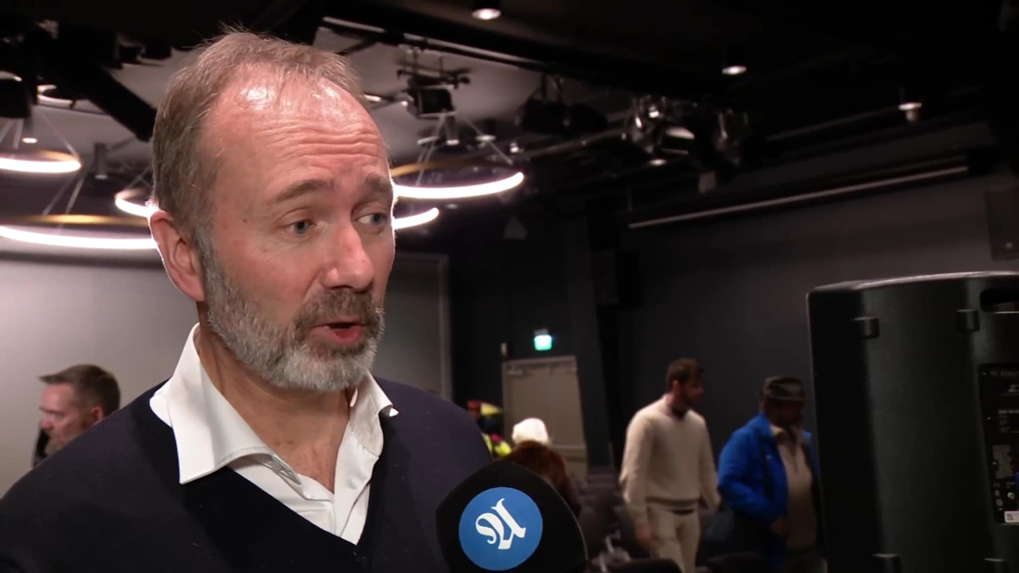 Giske intervjues etter årsmøtet