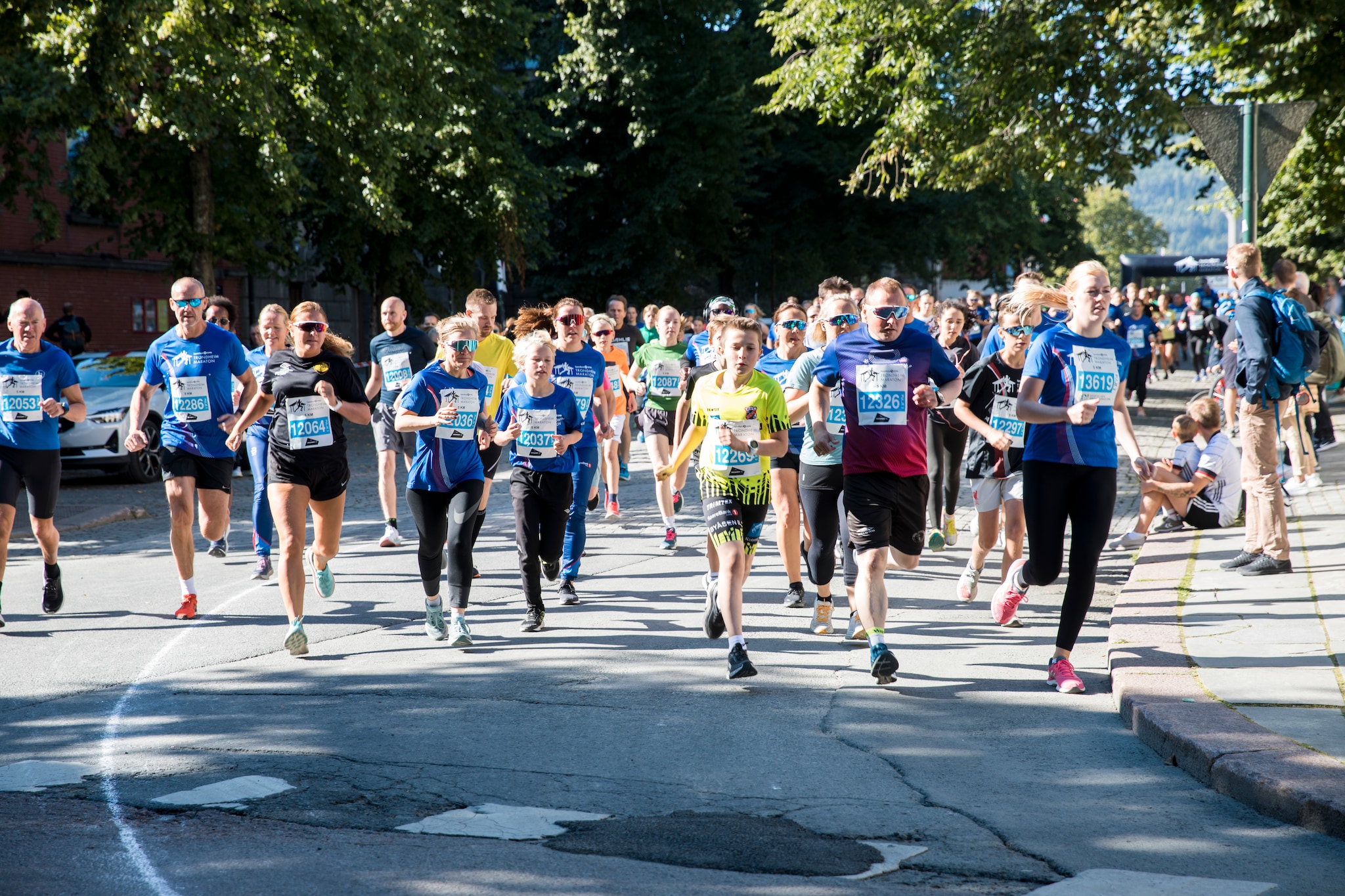 Vi sender fra Trondheim maraton