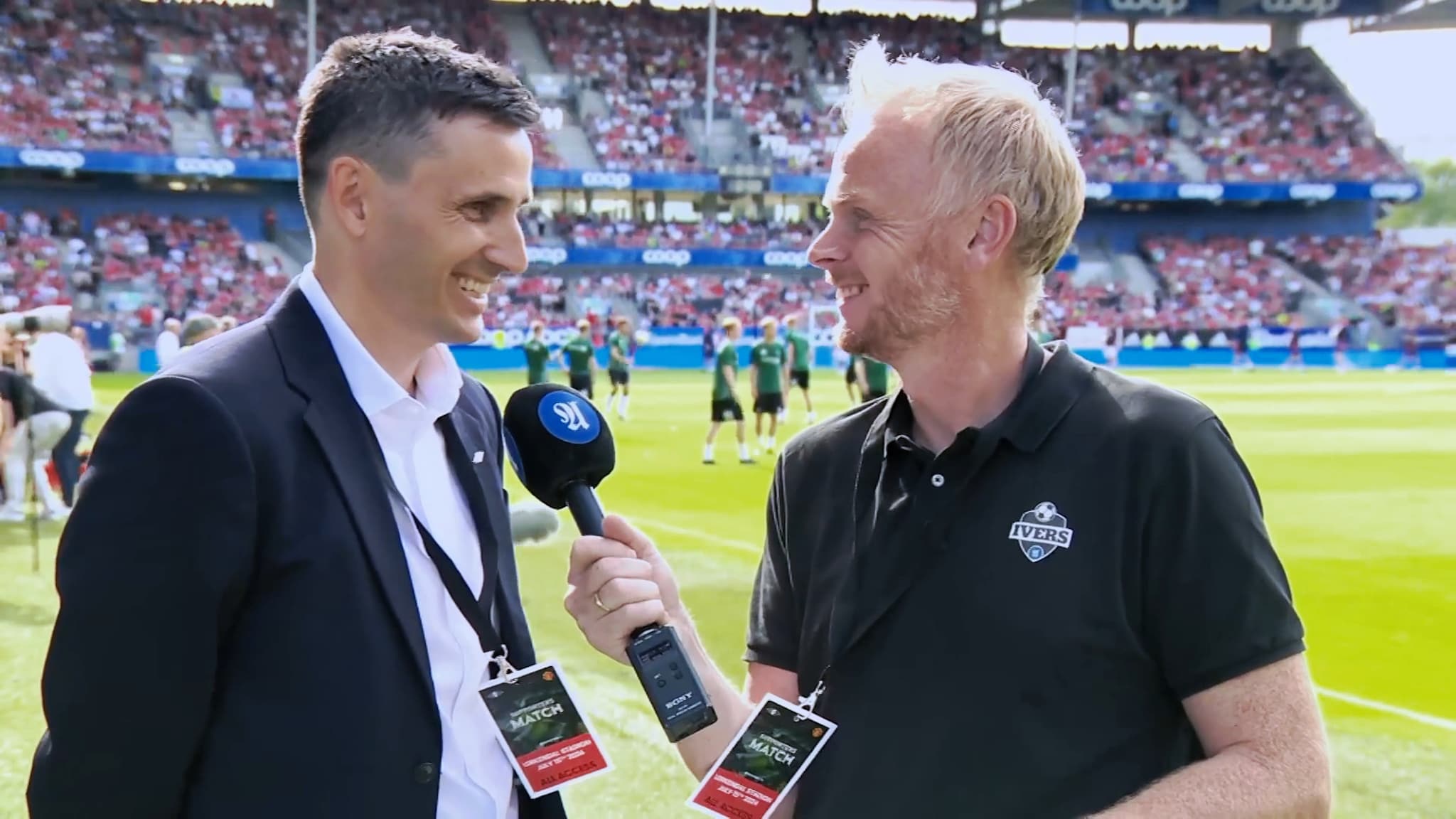 IVERS Direkte: Før kampen mellom Rosenborg BK og Manchester United FC (Opptak)