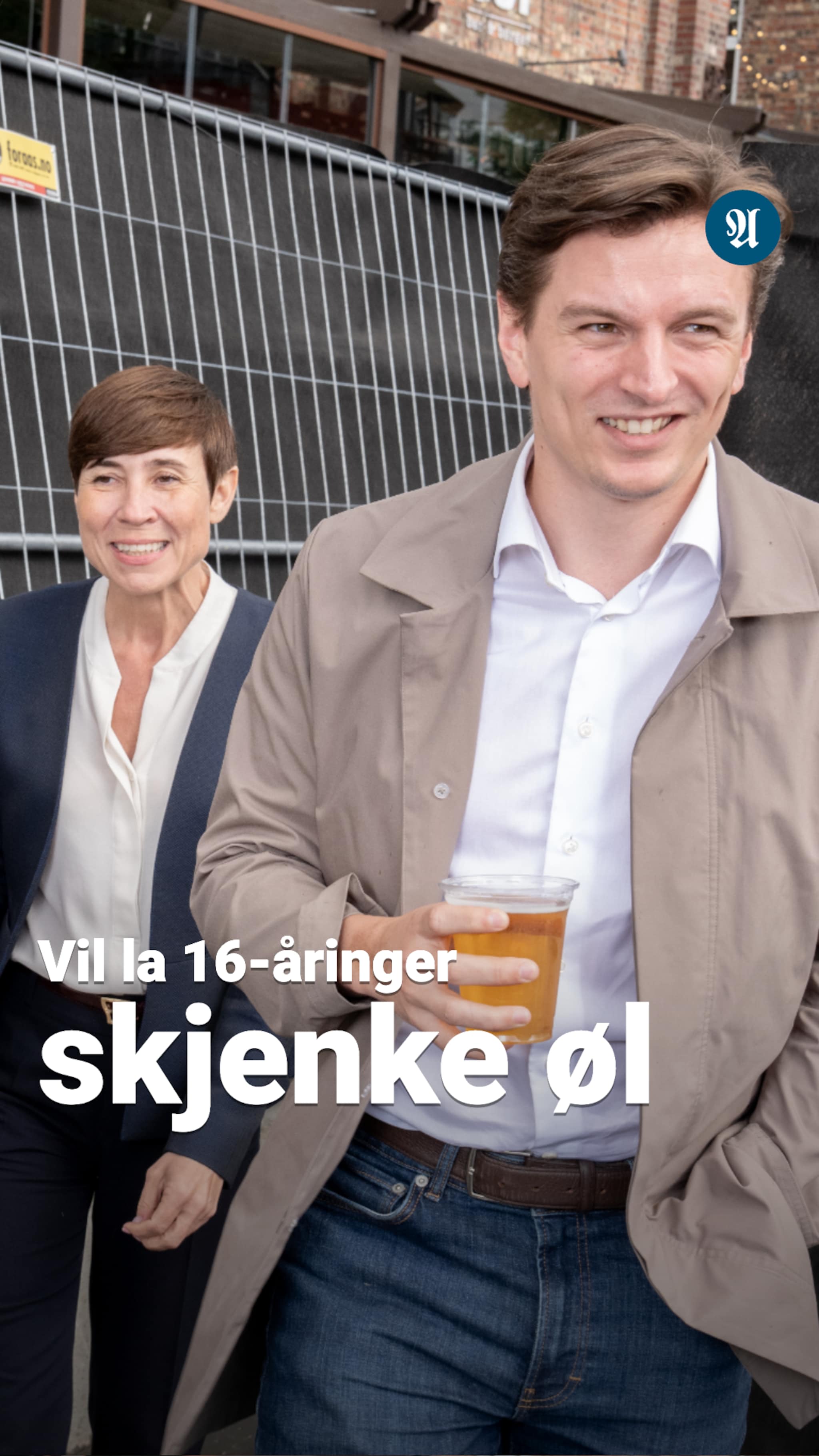 Høyre ønsker å la 16-åringer sjenke øl