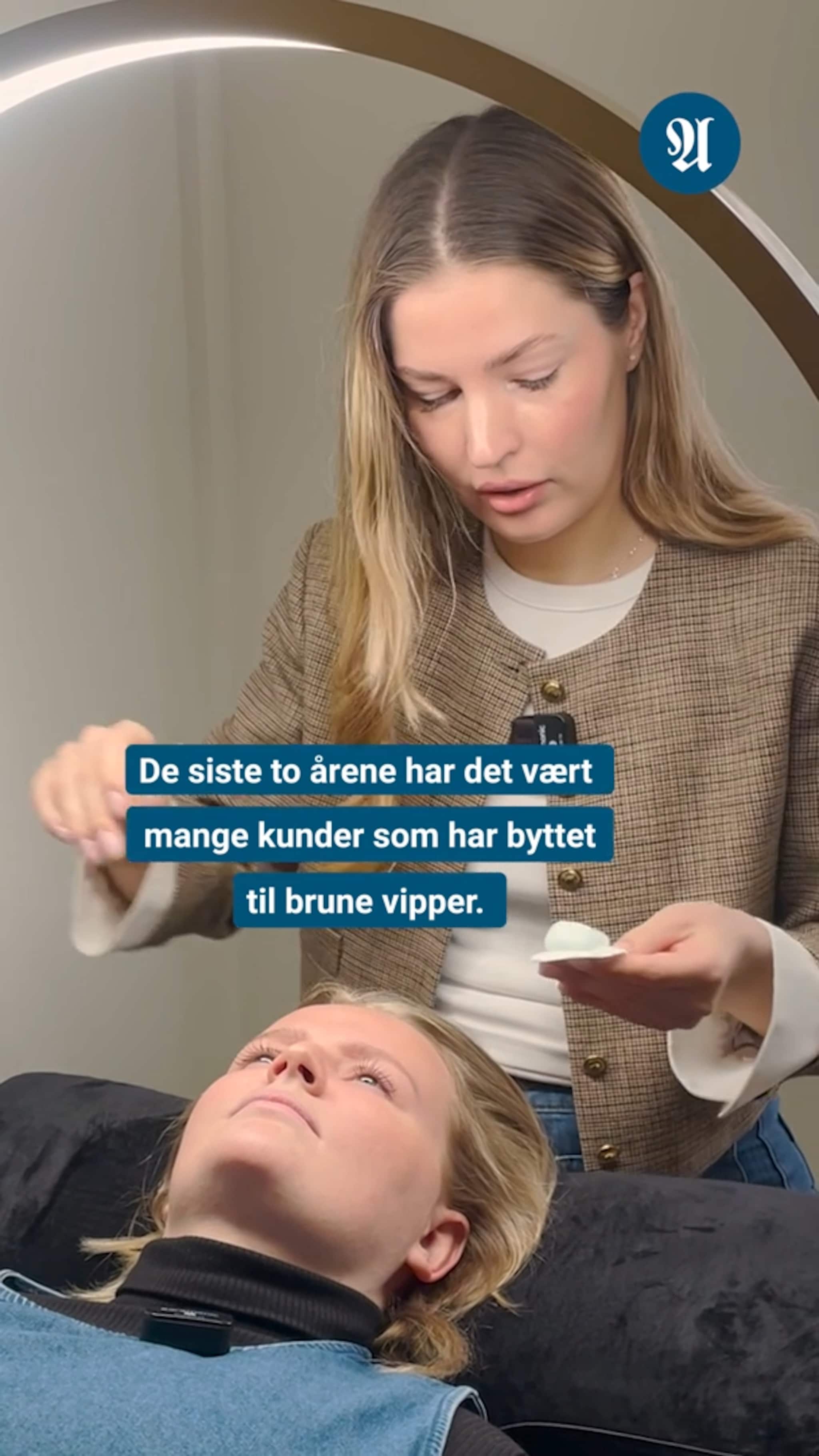 Aldona eier egen salong i Trondheim - ser tydelig trend