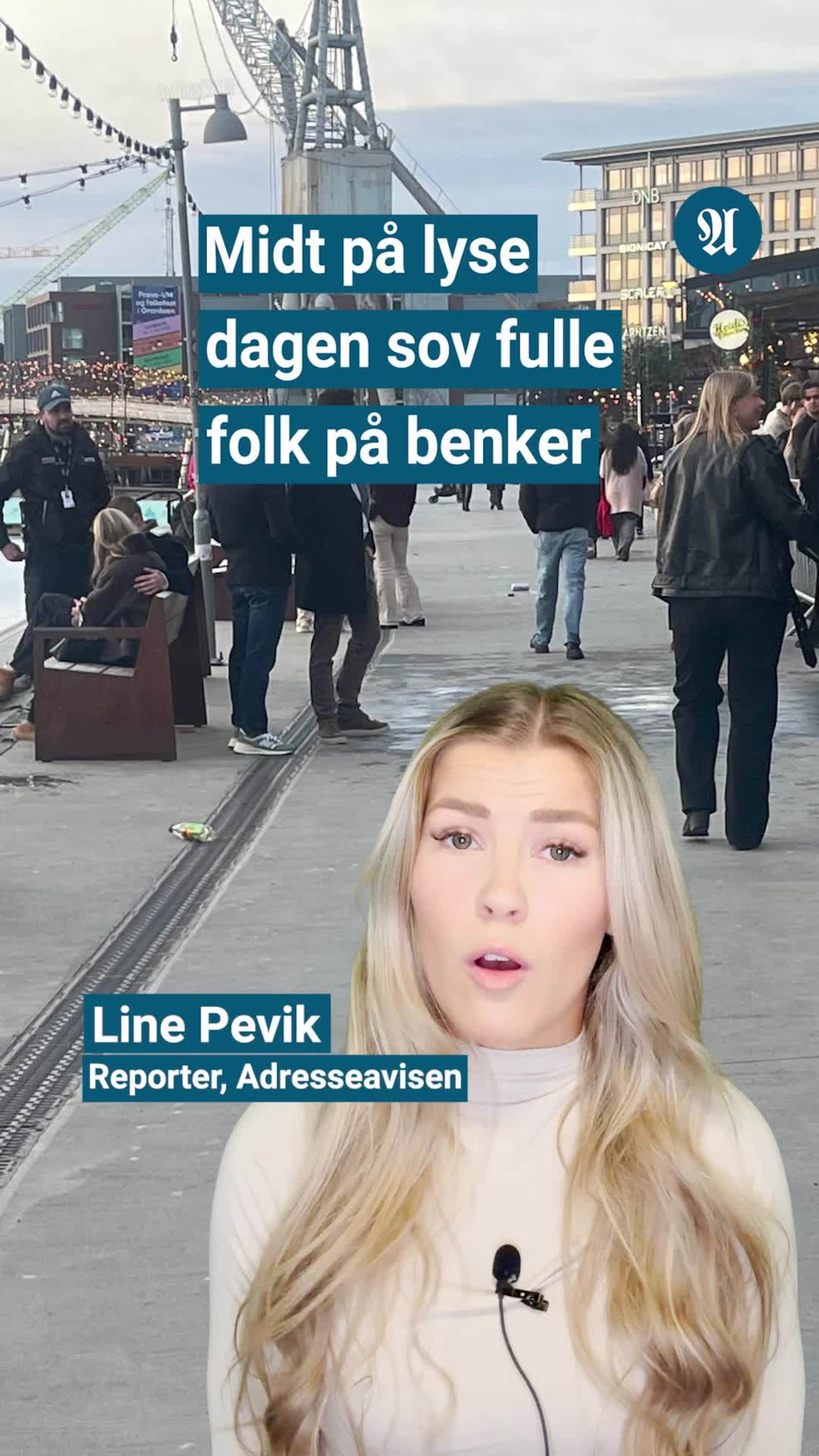 Fulle folk lå strødd på Solsiden