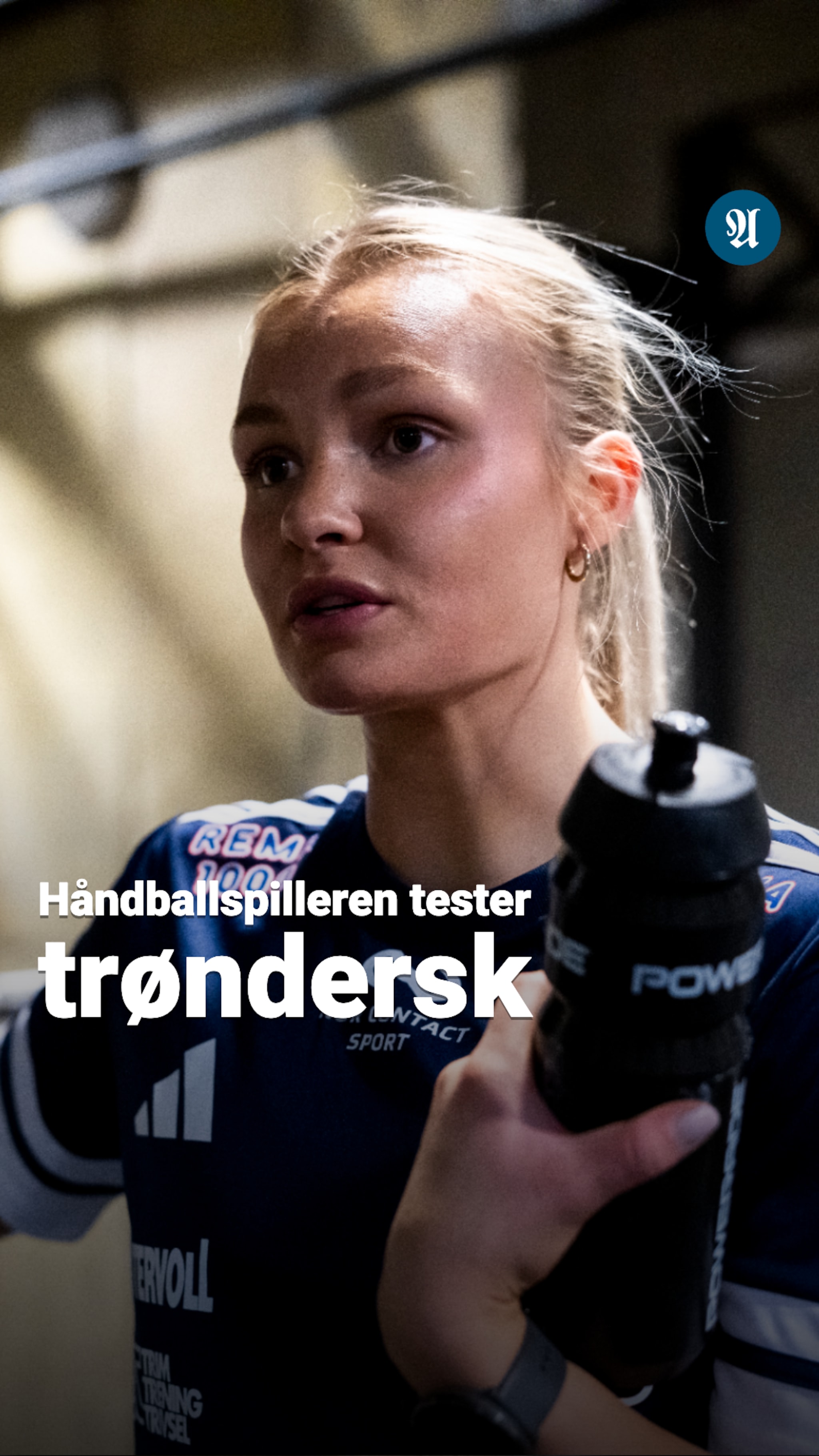 Håndballspilleren tester trøndersk