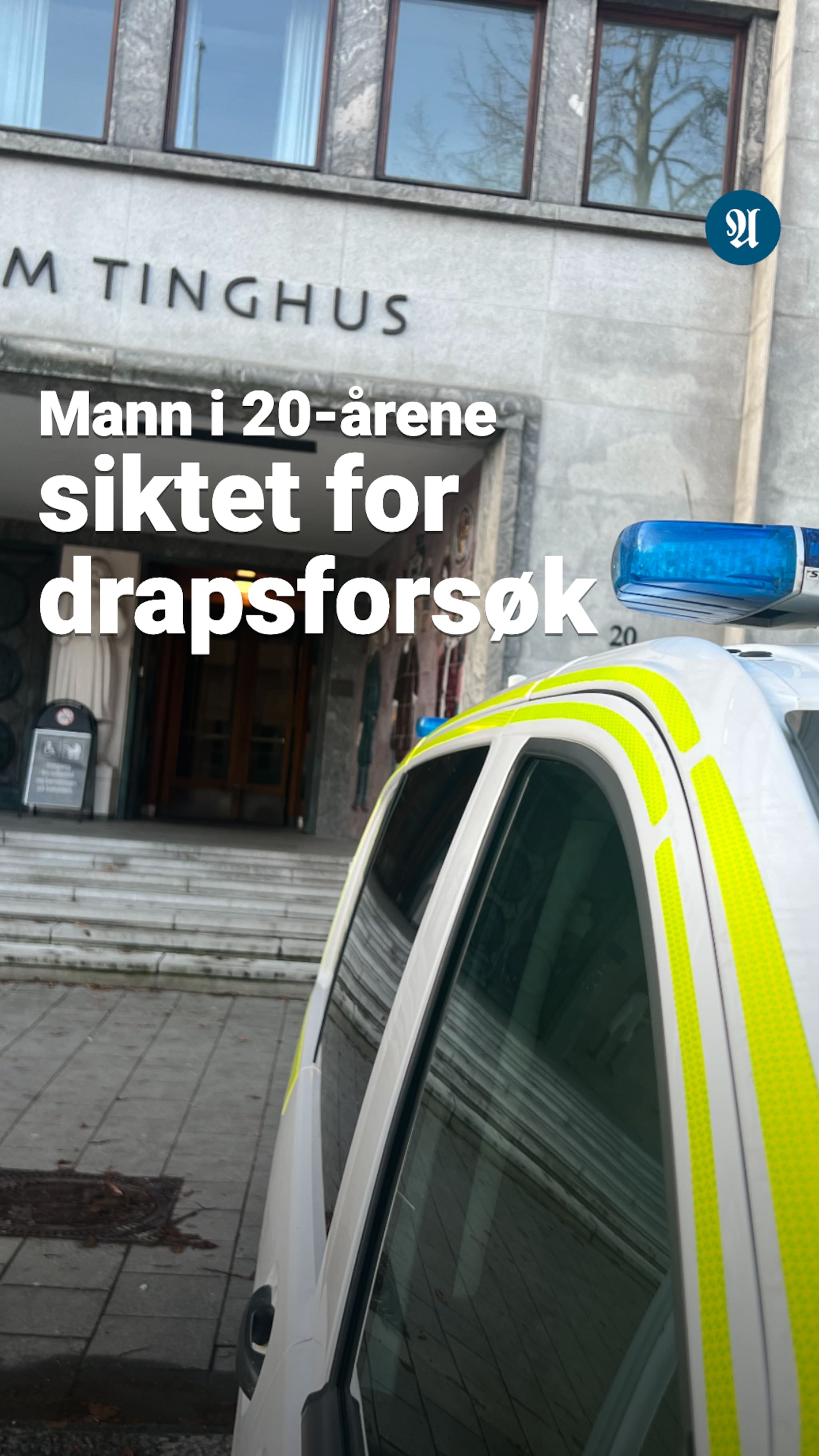 Mann i 20-årene er siktet for drapsforsøk