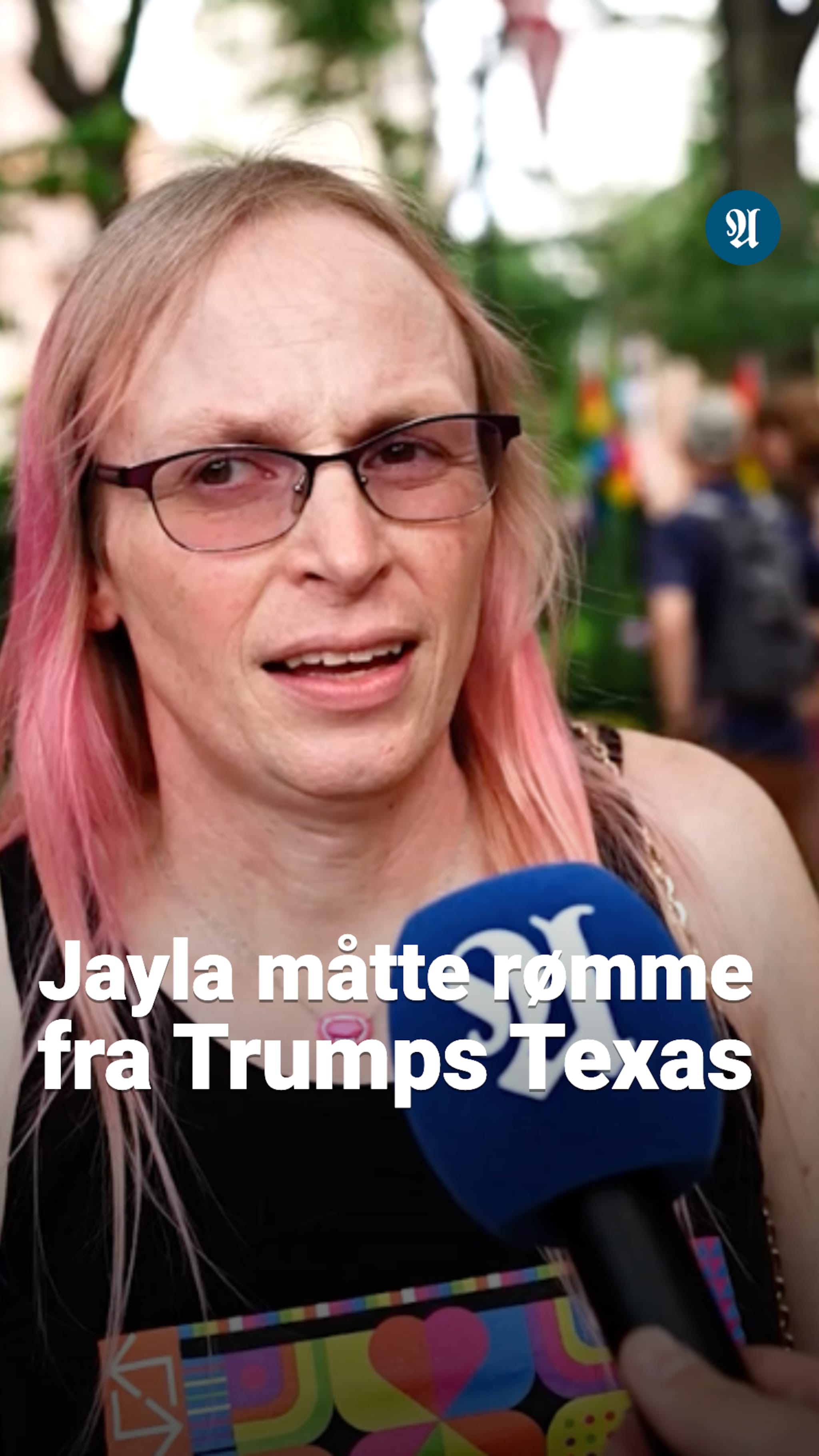Jayla Howard måtte rømme fra Trumps Texas .mp4