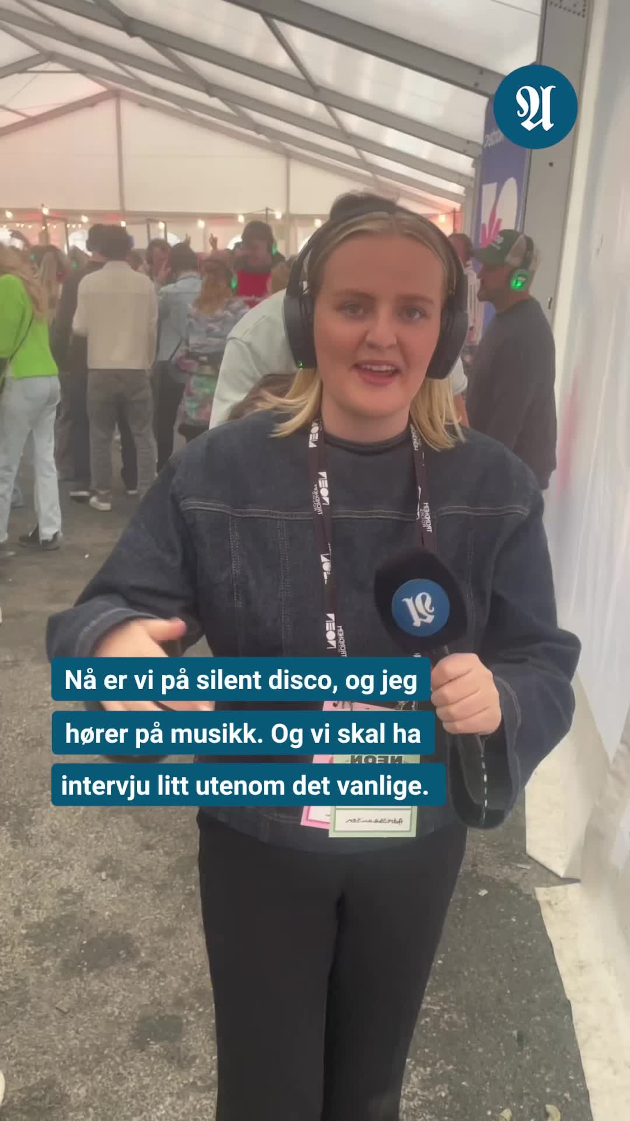 Vanskelige intervjuforhold under Neon