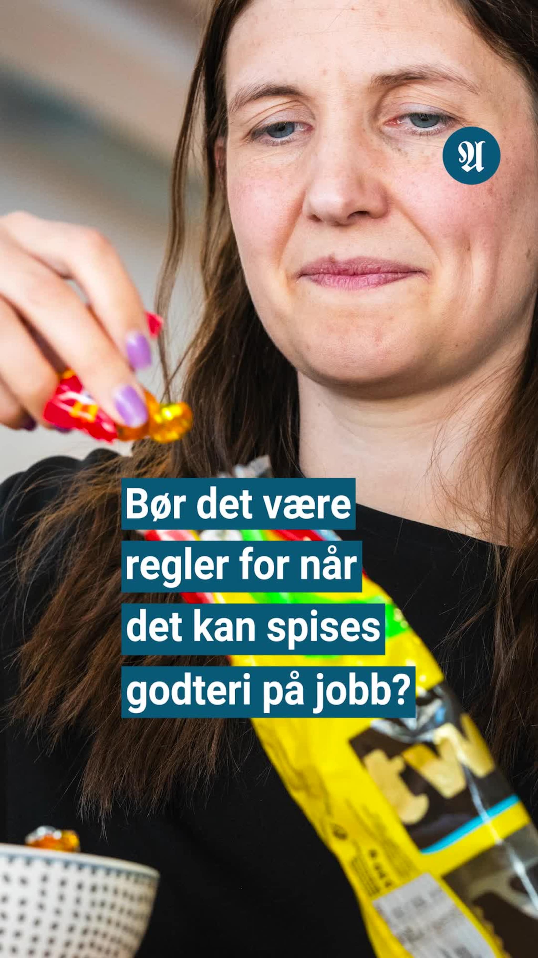 Godteri på arbeidsplassen - ja eller nei?