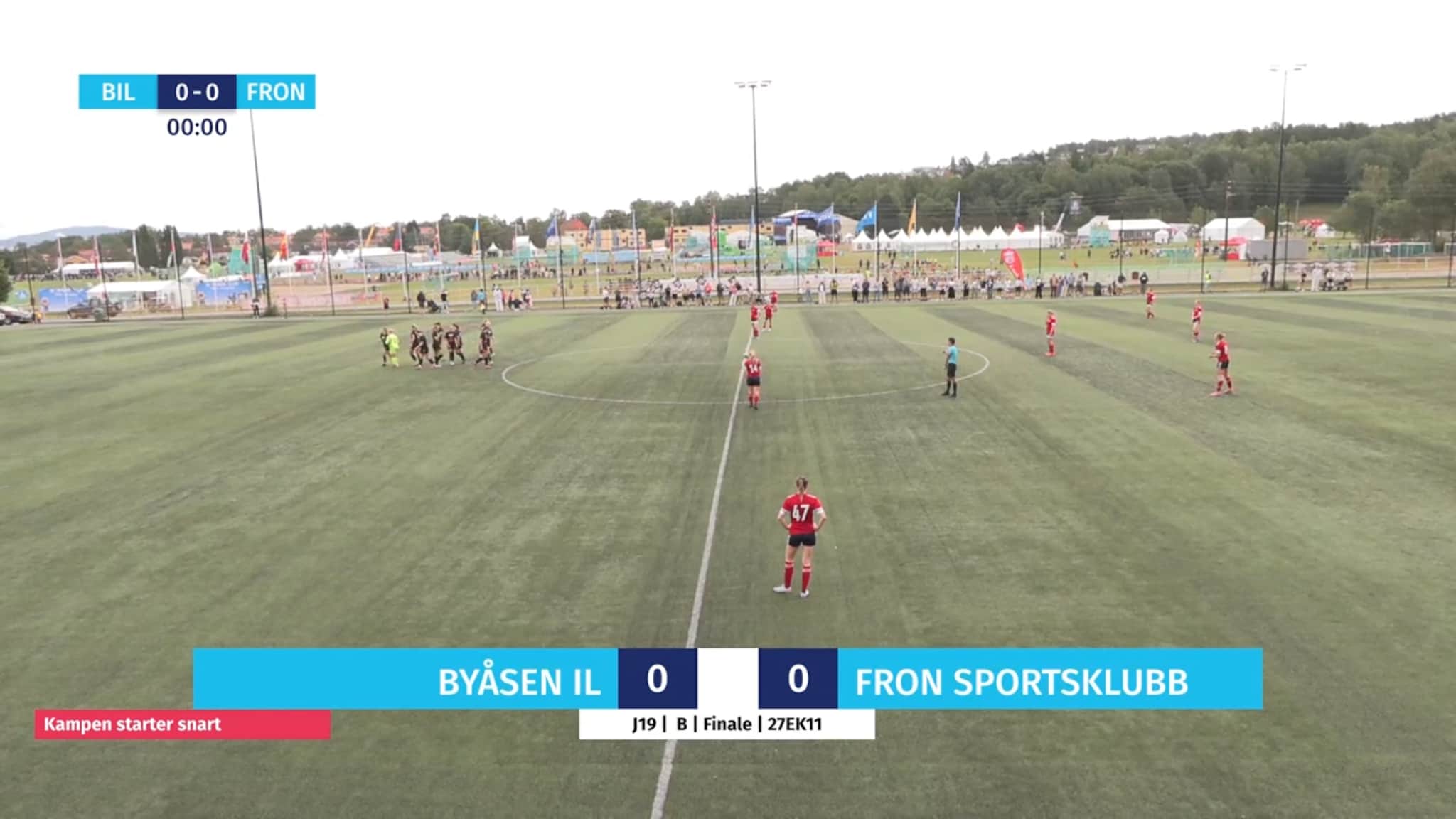 Norway Cup 01.08.2025: Byåsen IL - Fron sportsklubb (3-1)