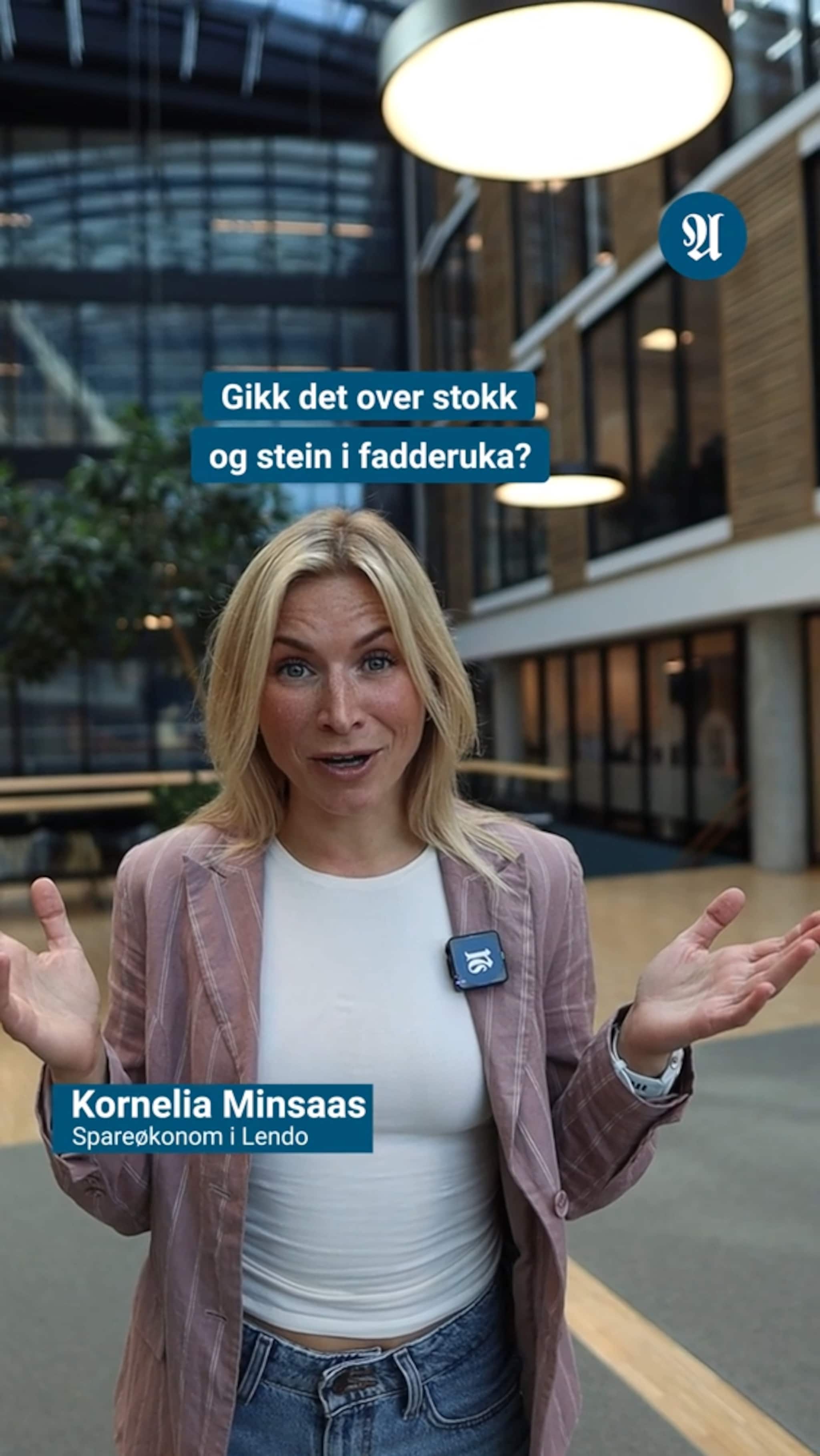 Sprengte du budsjettet i fadderuka?