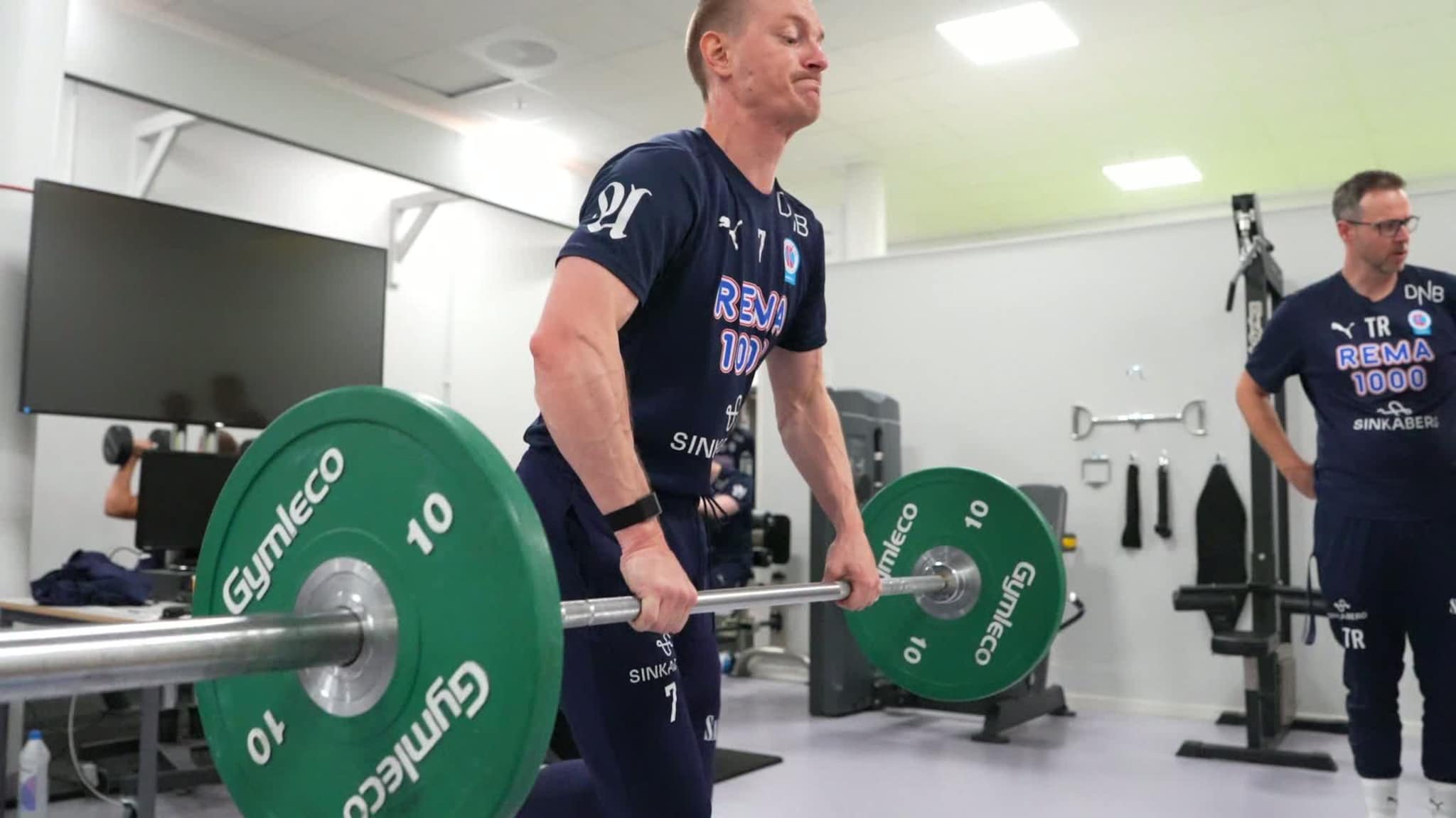 Adrian Aalberg på trening