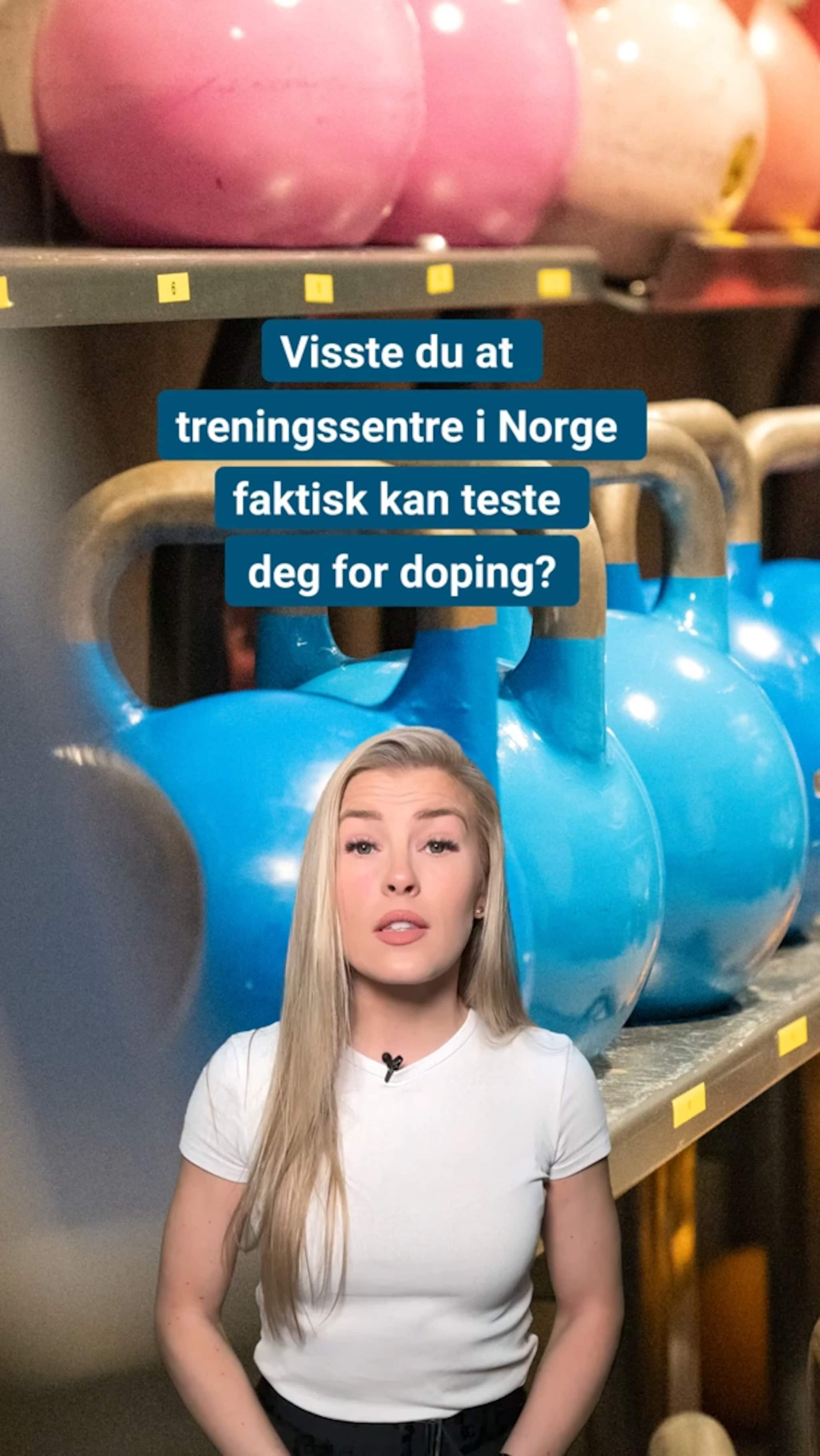 Unge er blitt mer positive til doping