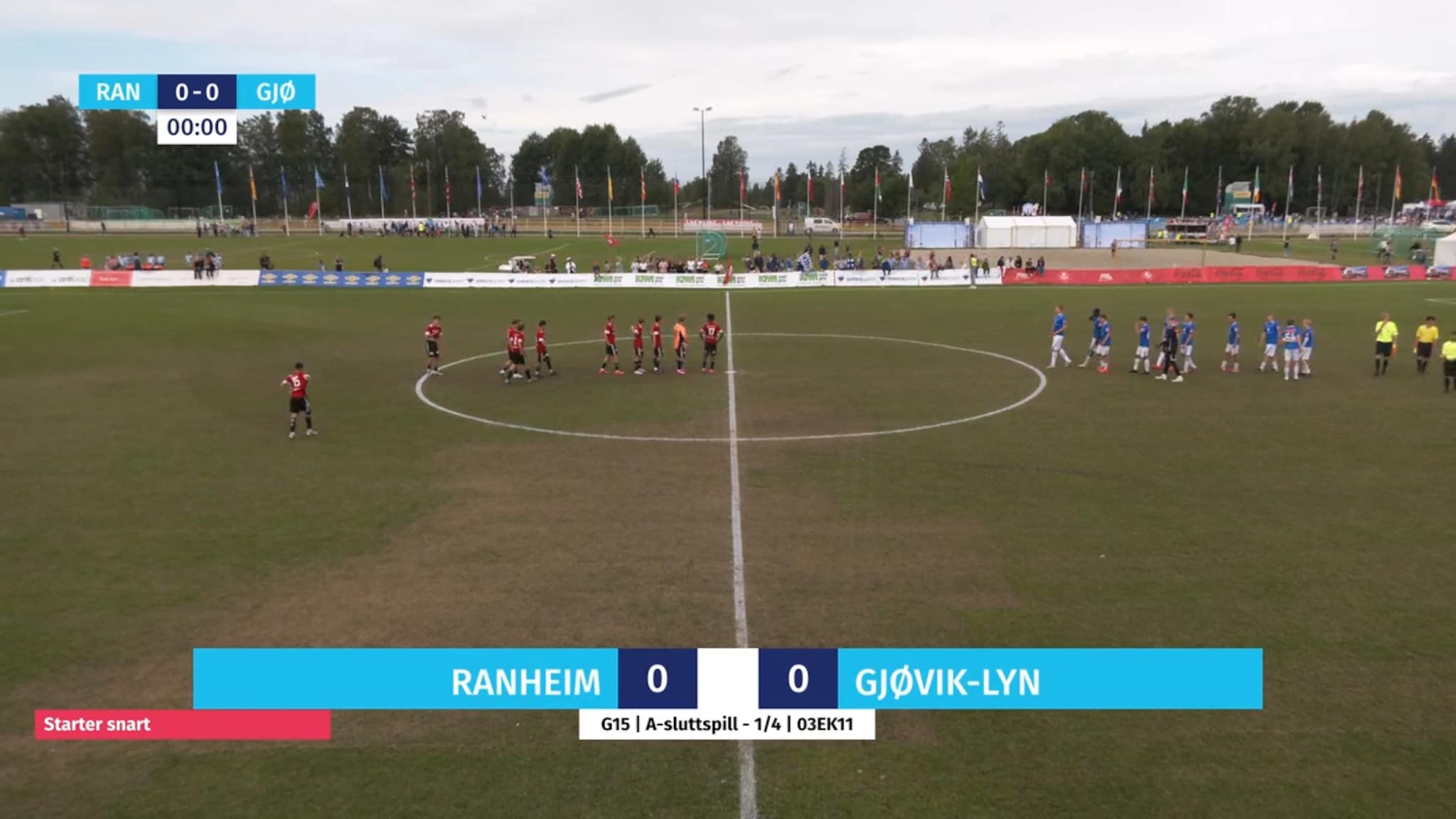 Norway Cup 01.08.2025: Ranheim IL - Gjøvik-Lyn, FK (0-3)