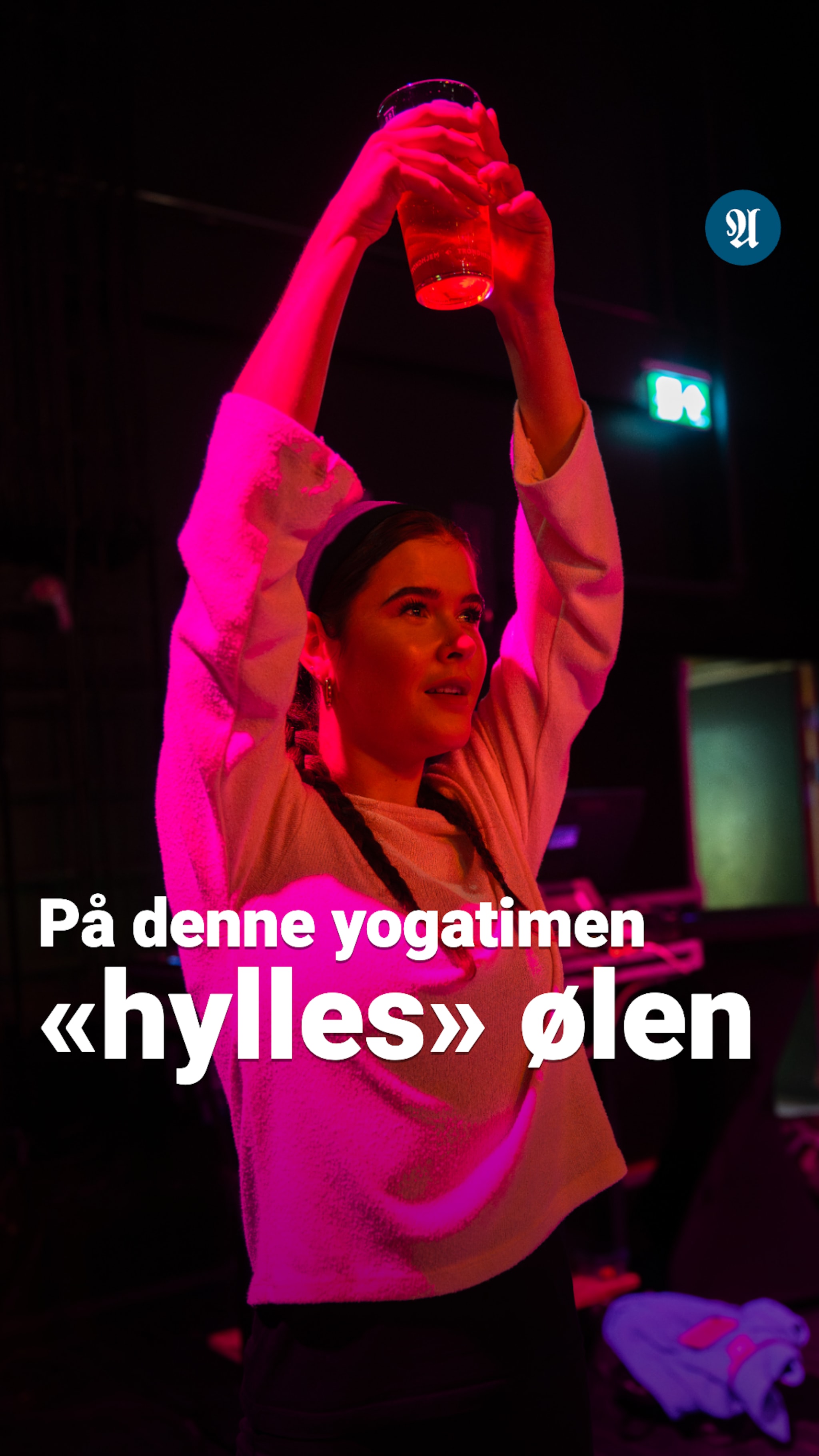 - Dette er en inngang for de som ikke tør å prøve yoga til vanlig
