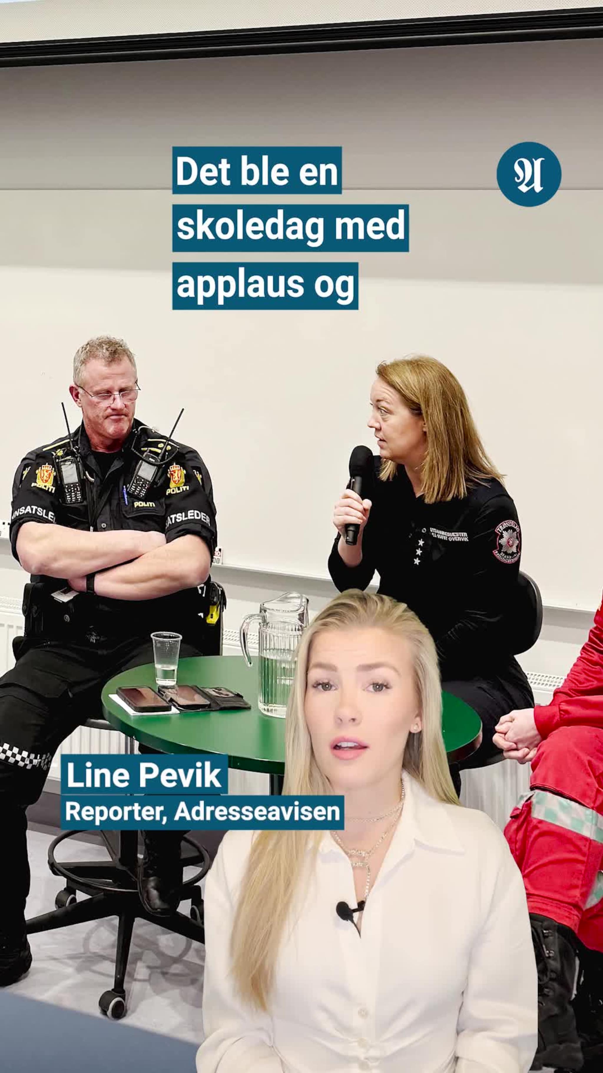 Elevene fikk høre de tøffeste historiene