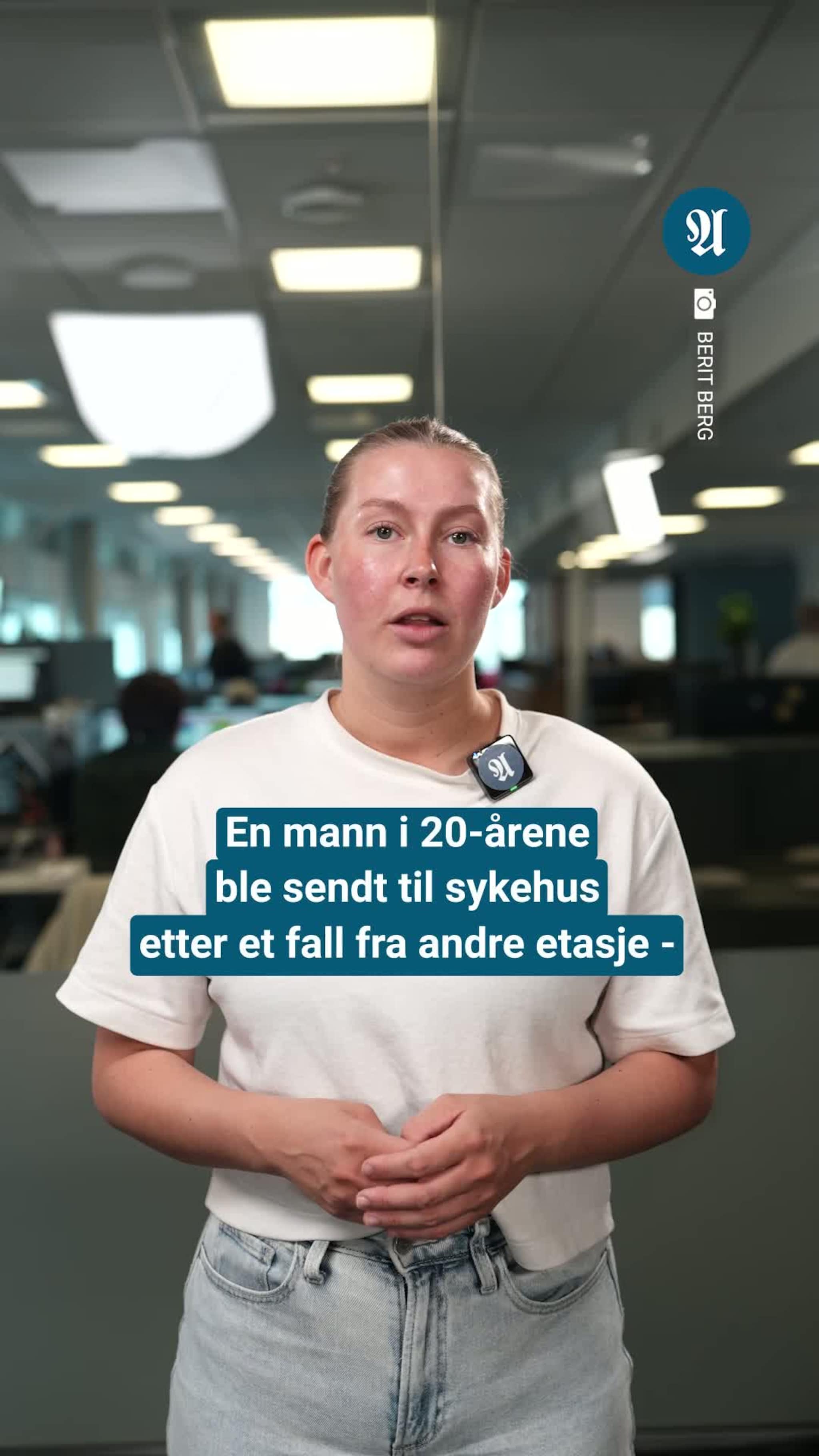 Fallulykke under cavasøndag