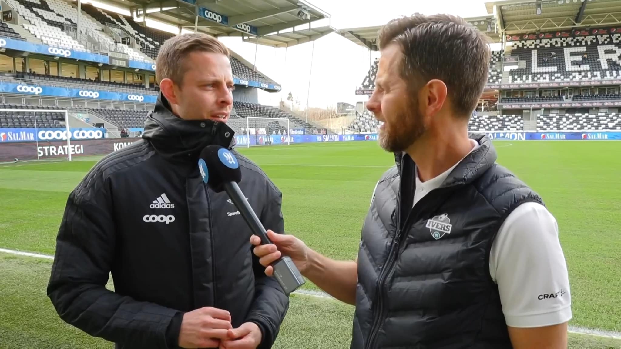 Ivers før kampen mellom Rosenborg og Molde