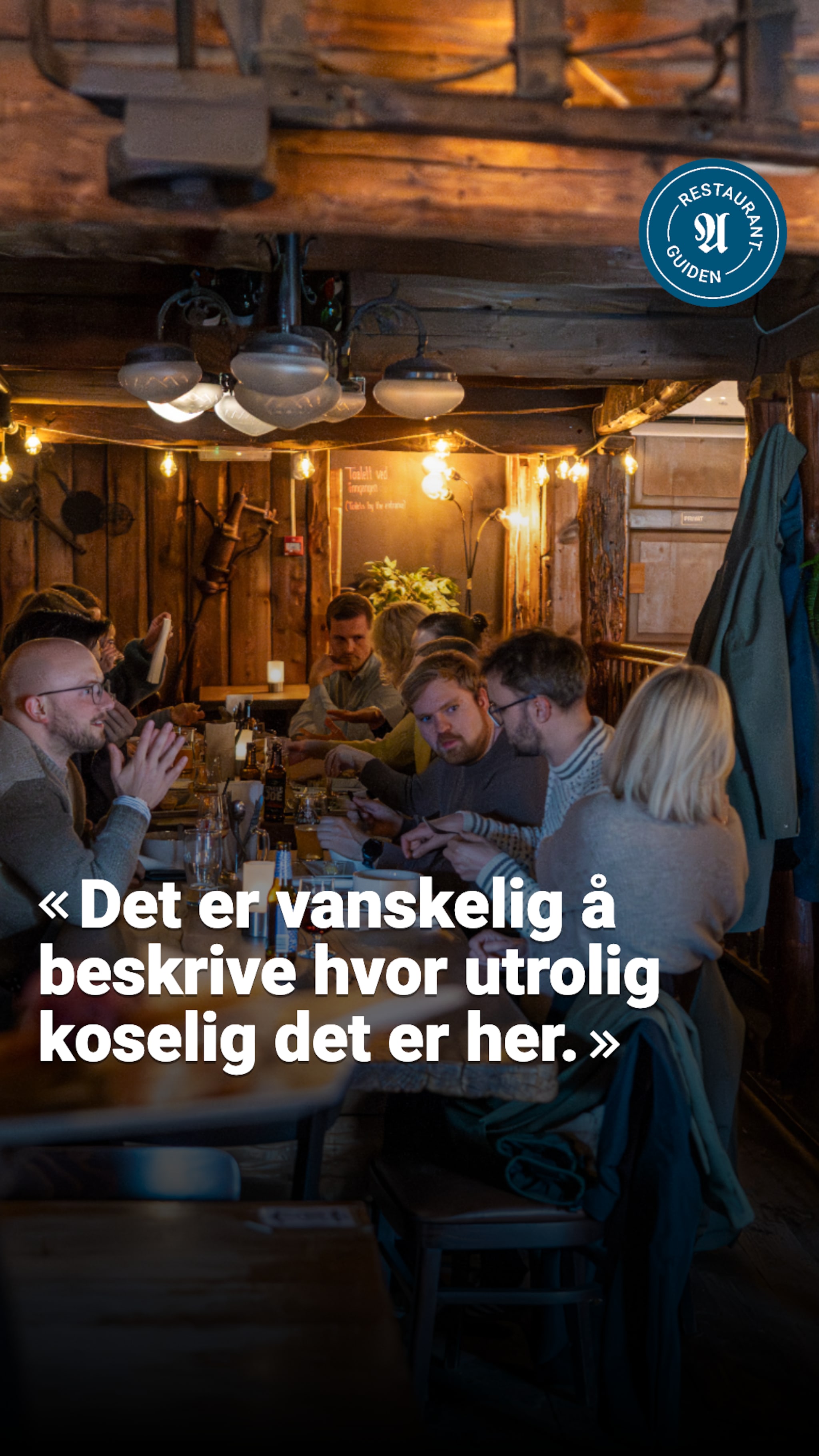 Hadde vi vært pubguiden, ville dette vært en syver