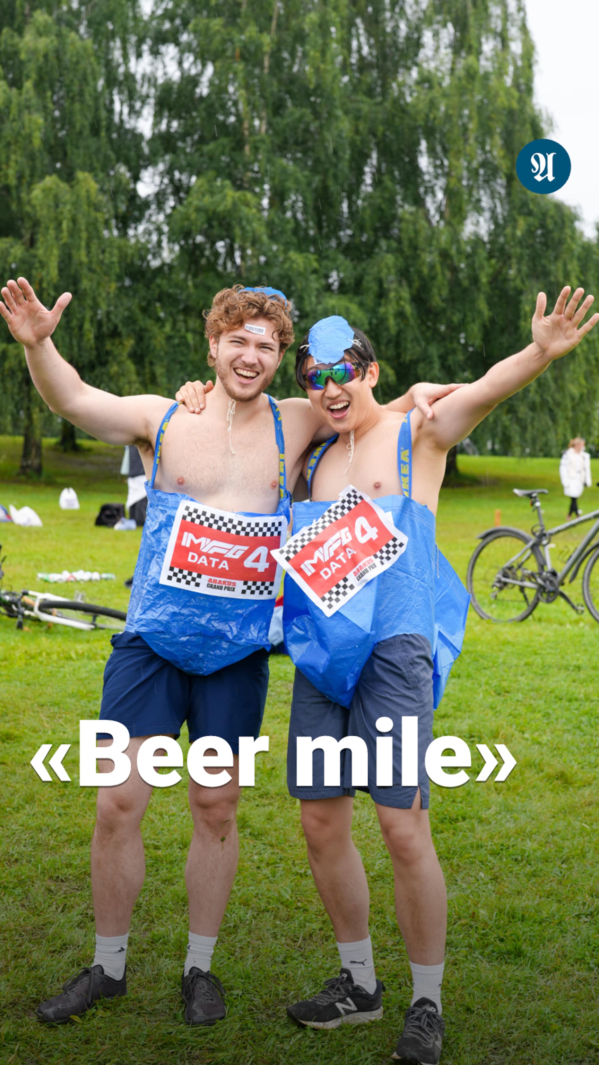 «Beer mile»