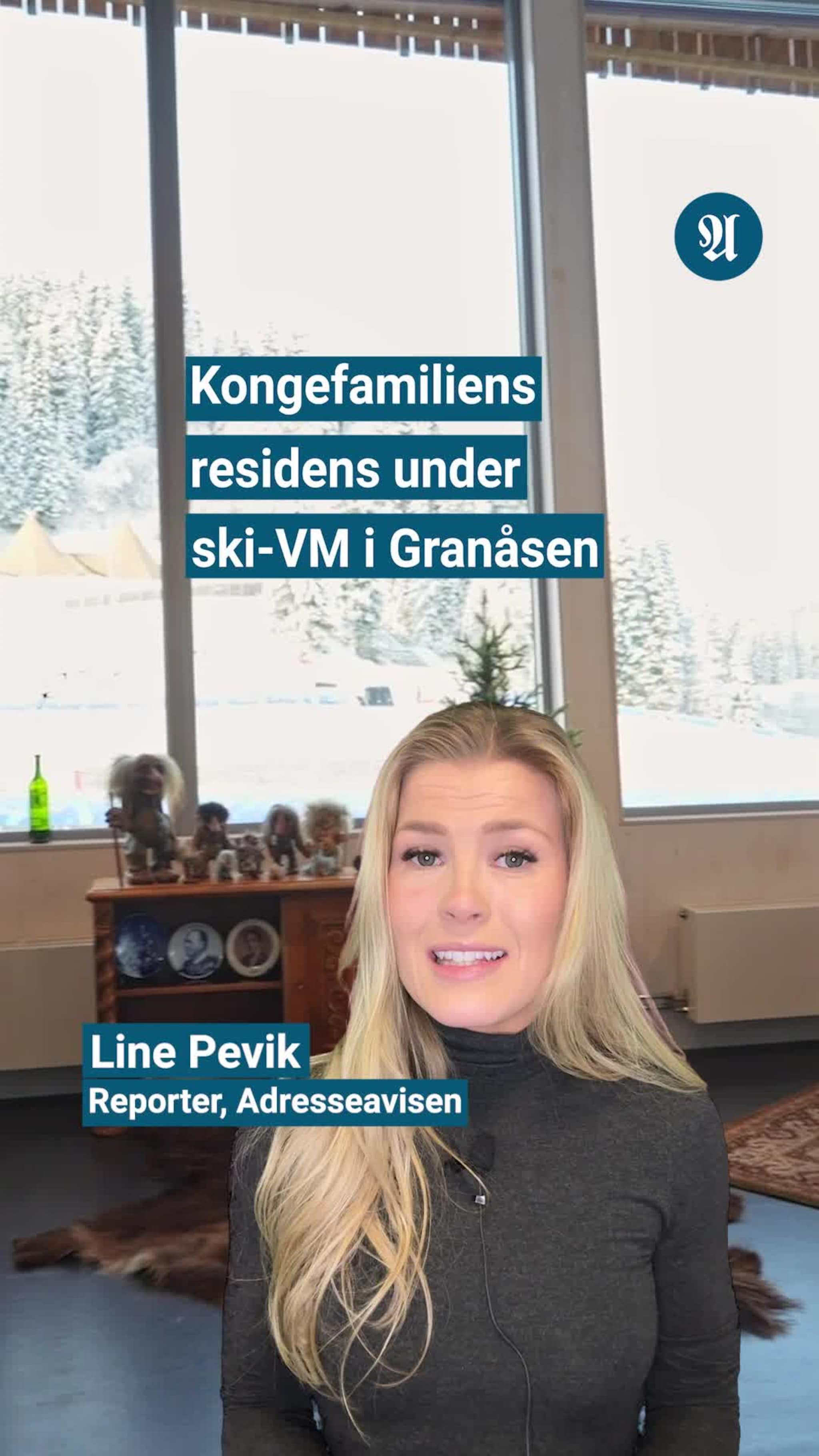 Bli med inn i stua til kongen og dronningen
